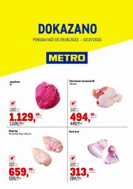 METRO - DOKAZANO - Akcija do 02.07.2022.
