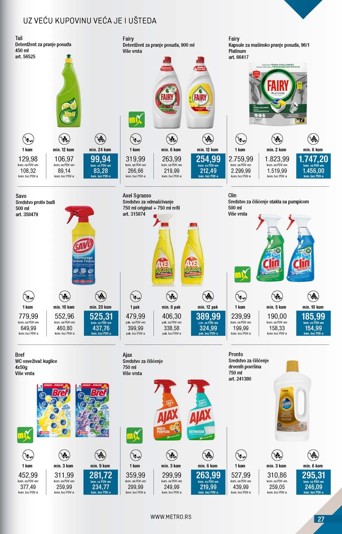 METRO akcija katalog snizenja