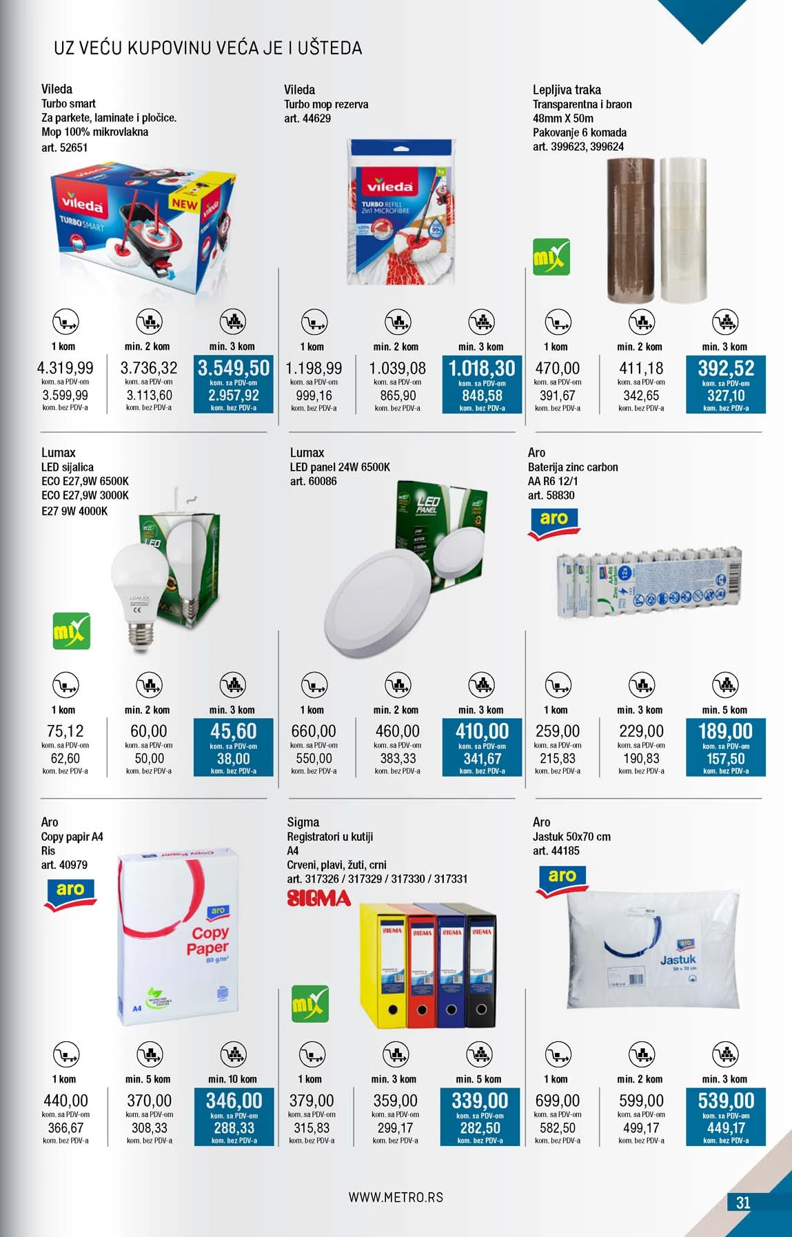 METRO akcija katalog snizenja