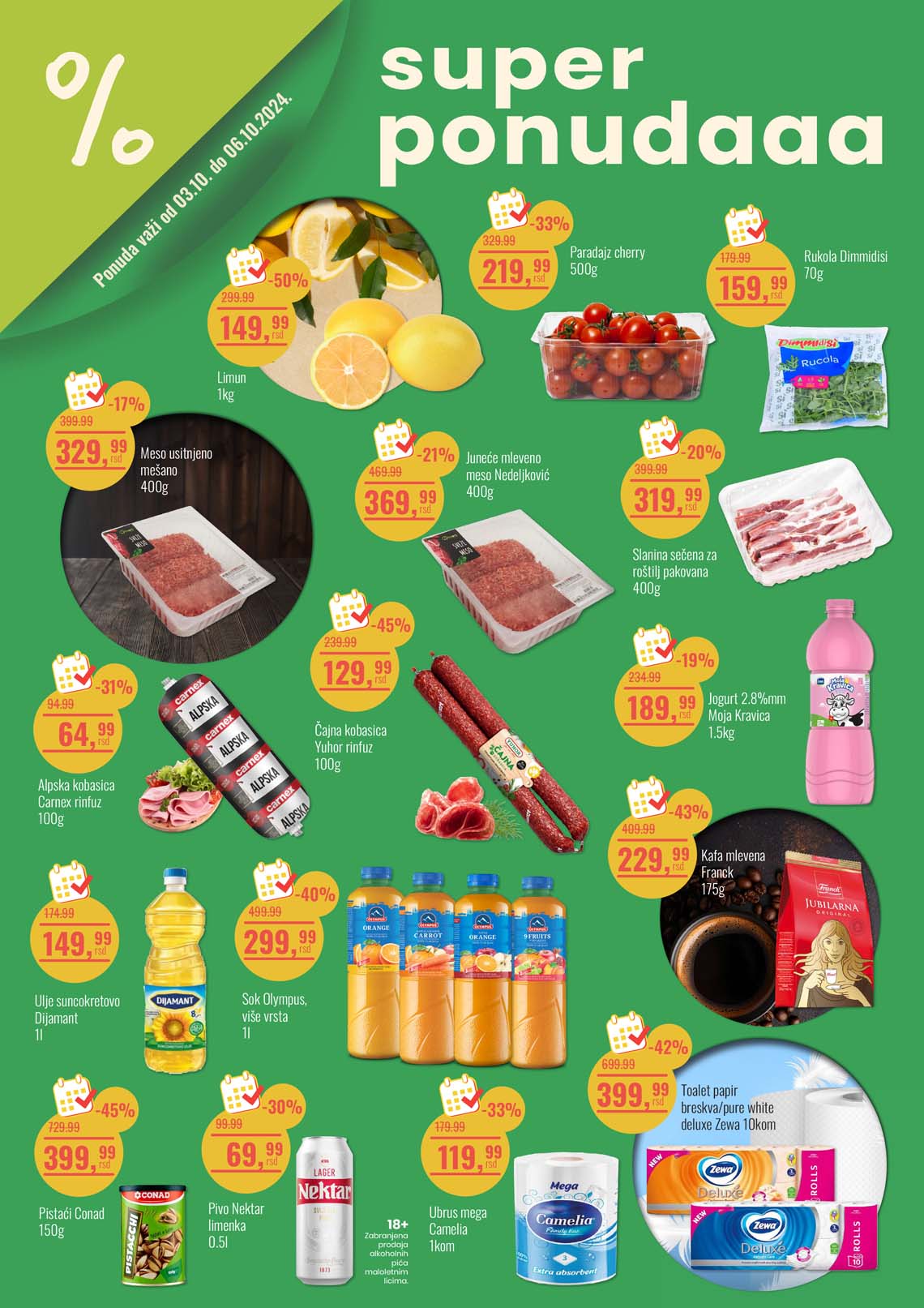 AROMA SNIZENJE SNIZENJA  KATALOG AKCIJA