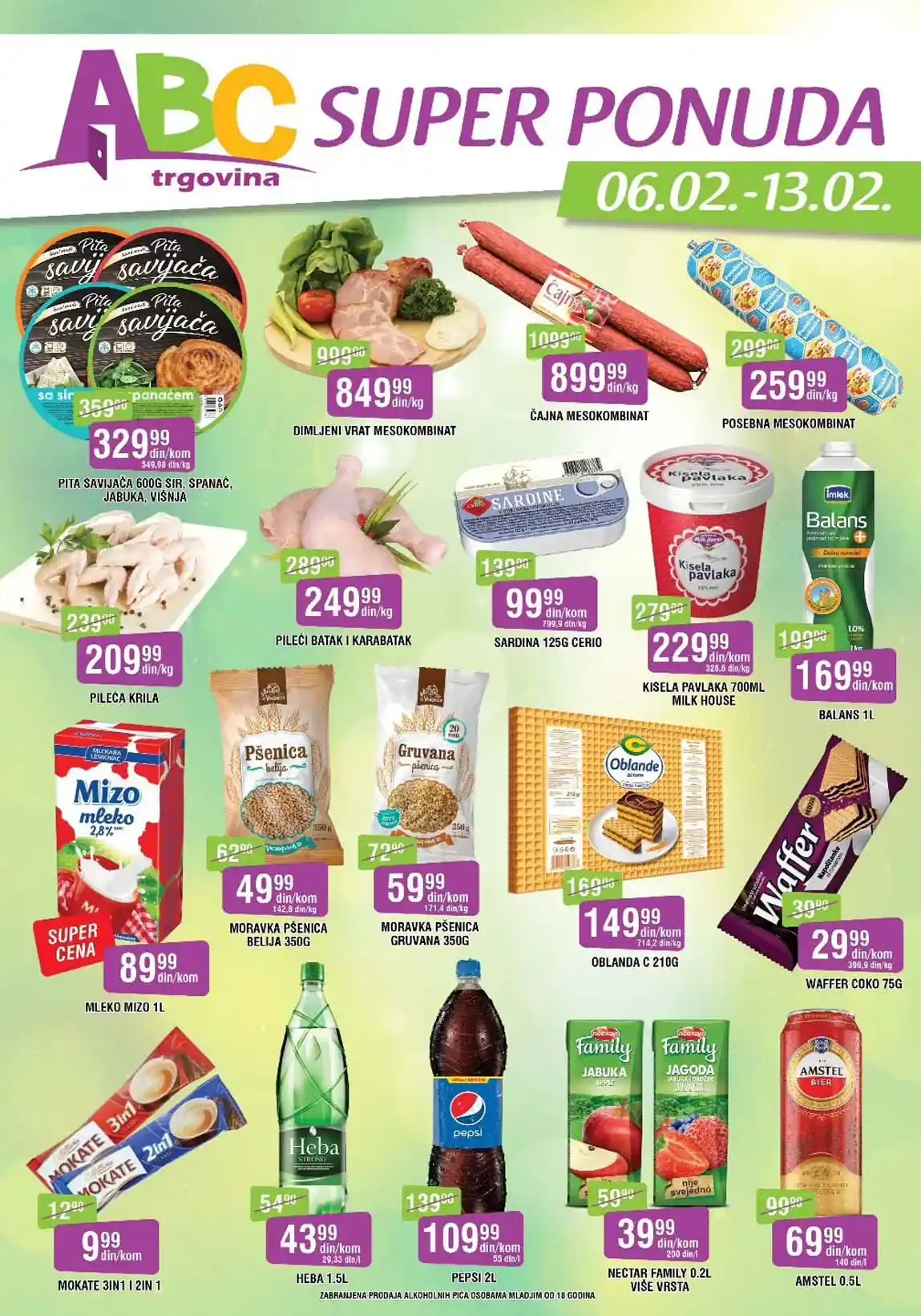 ABC akcija sniženja super ponuda februar 2026