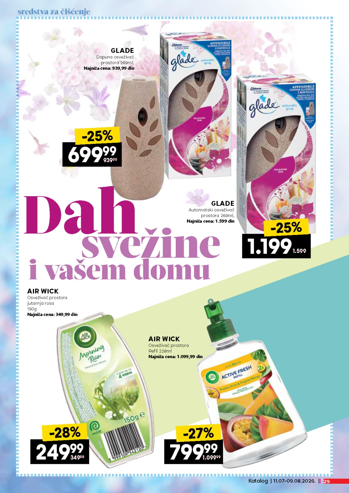 IDEA, Roda i Mercator katalog od 11.07. do 09.08.2026. – popusti do 62% na kozmetiku, negu i kućnu hemiju, strana 29