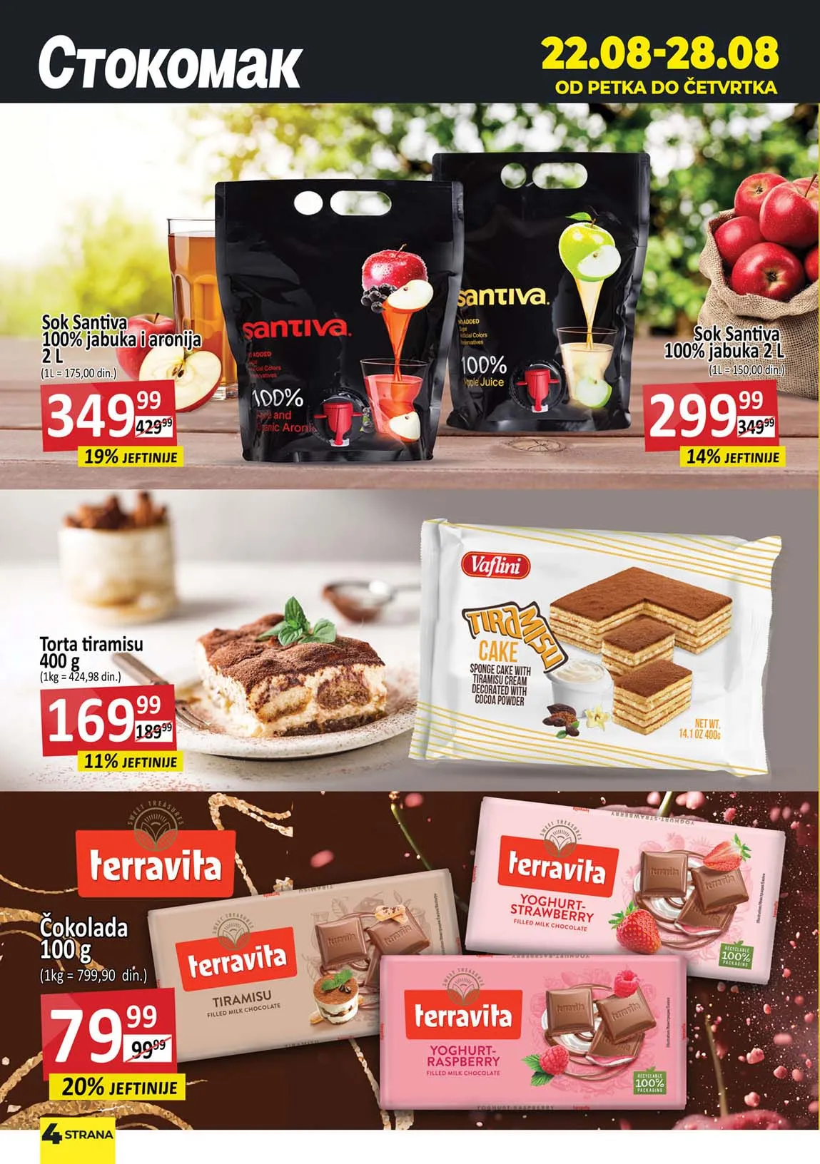 Stokomak kataloška akcija sniženja