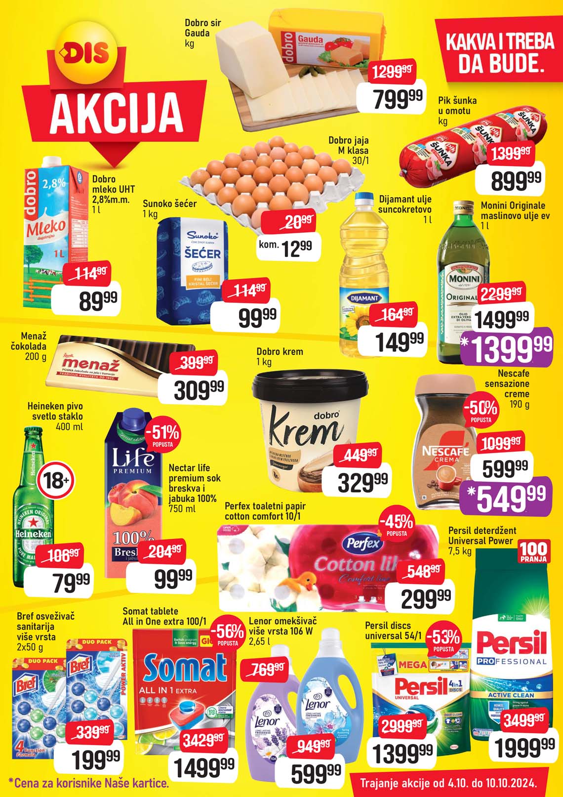 DIS SNIZENJA KATALOG AKCIJA