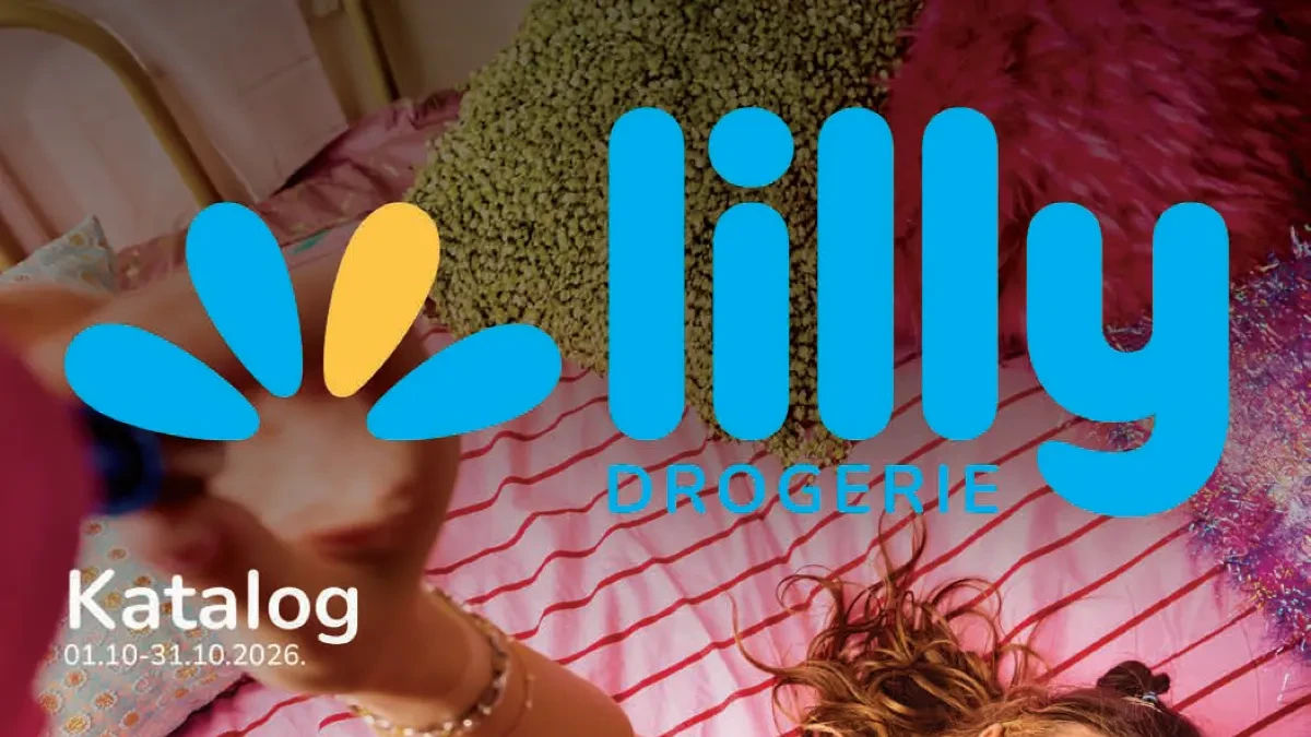 Lilly novi katalog od 01.10. do 31.10.2026. – parfemi, šminka, nega, proizvodi za bebe i domaćinstvo uz sniženja do 57%