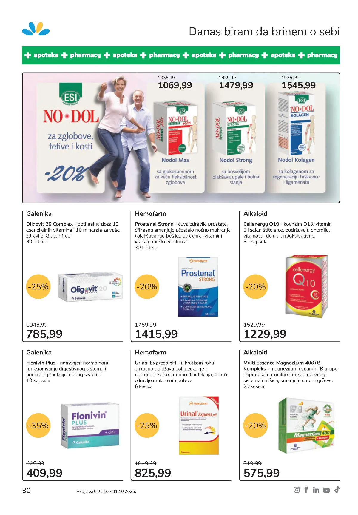 Lilly zdravlje – Galenika, Hemofarm i Alkaloid suplementi
