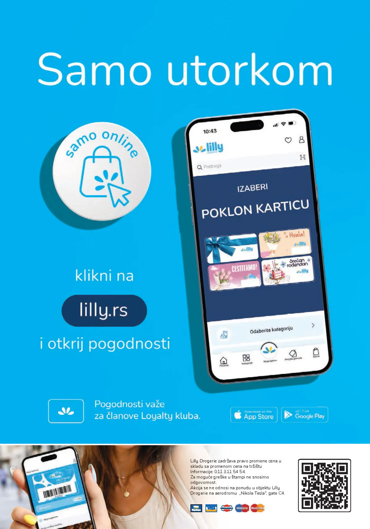 Lilly katalog strana 44 – online pogodnosti utorkom za članove Loyalty kluba