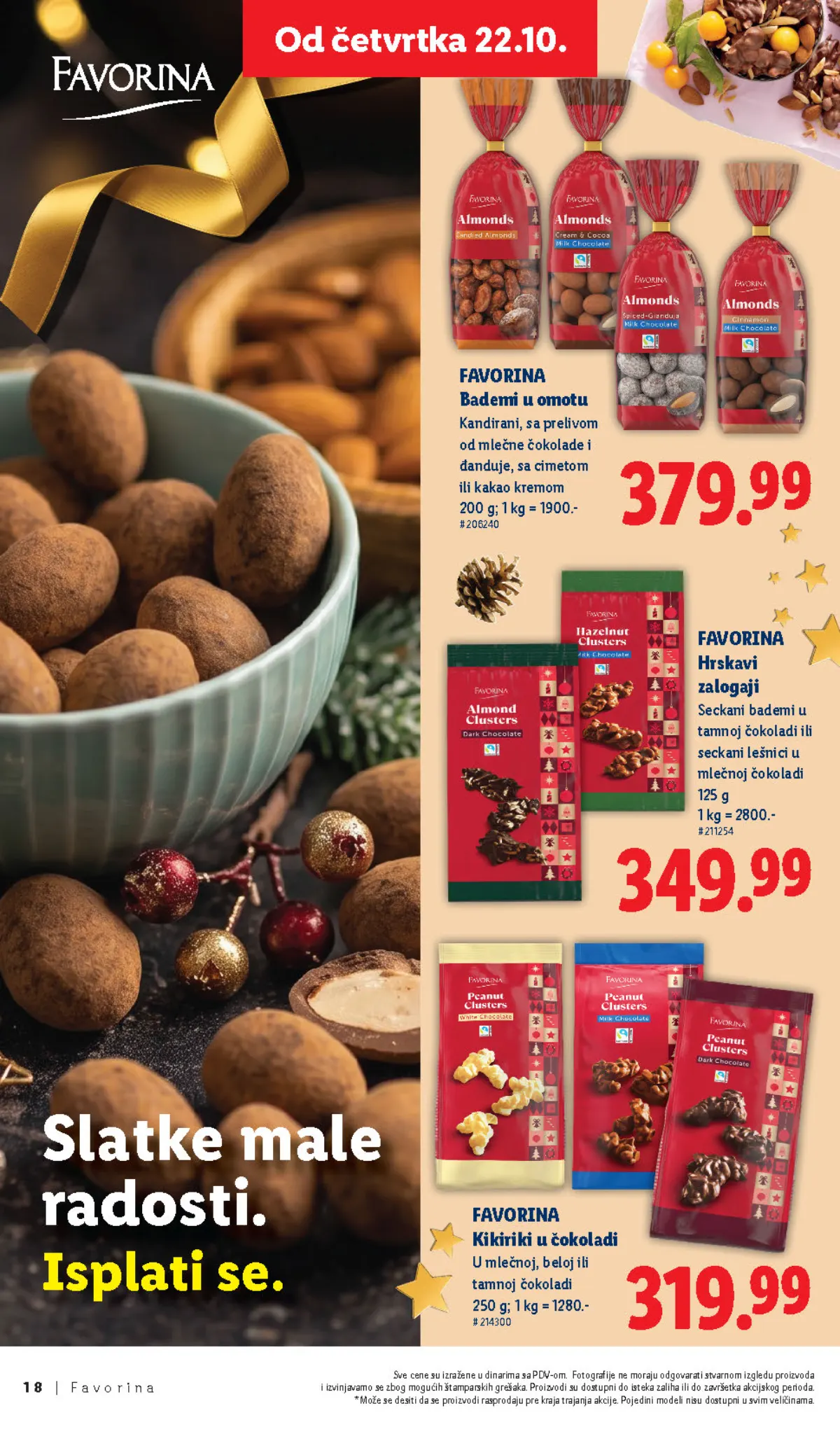 Lidl Favorina katalog od 22.10.2026. – strana 18