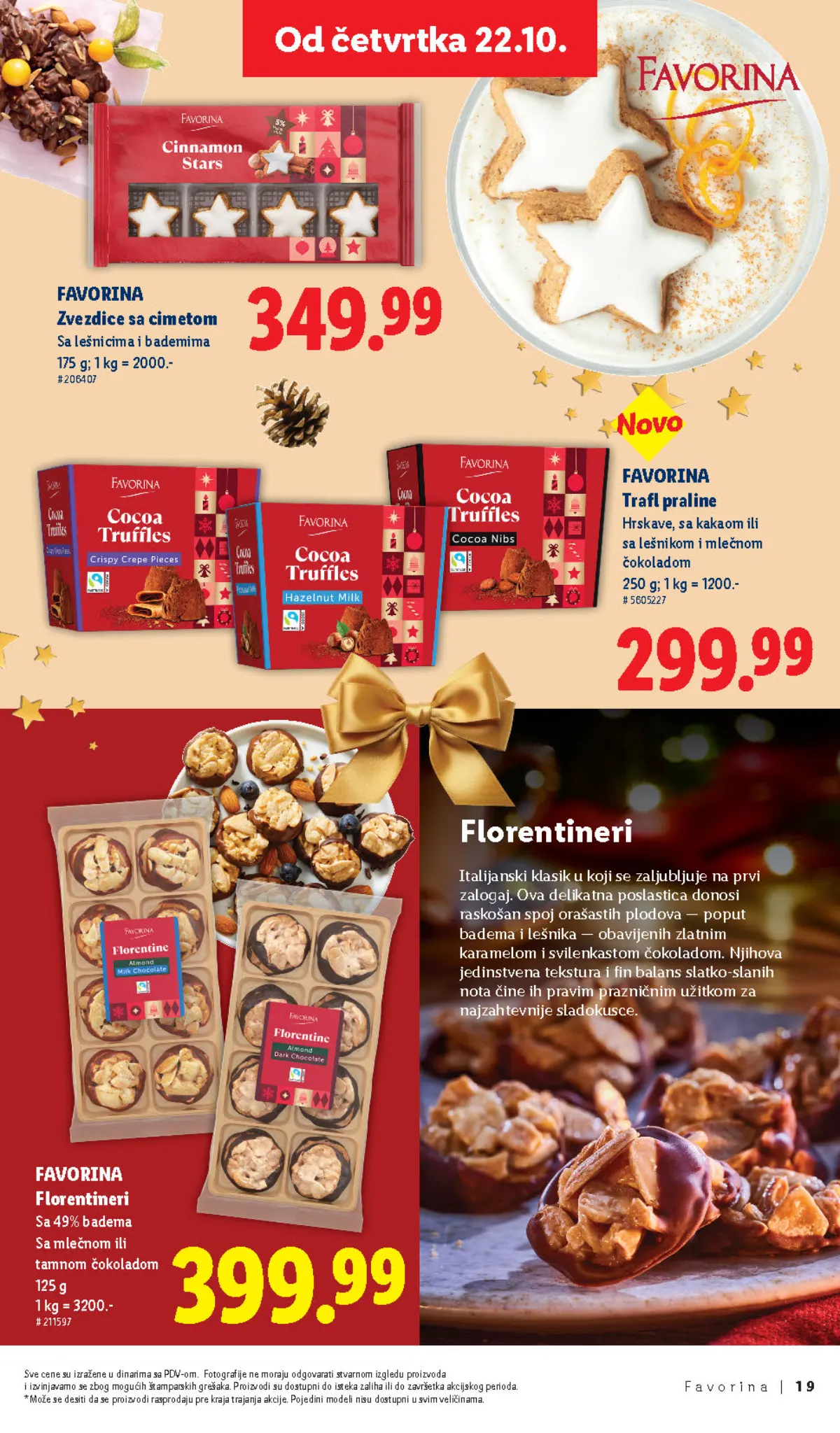 Lidl Favorina katalog od 22.10.2026. – strana 19