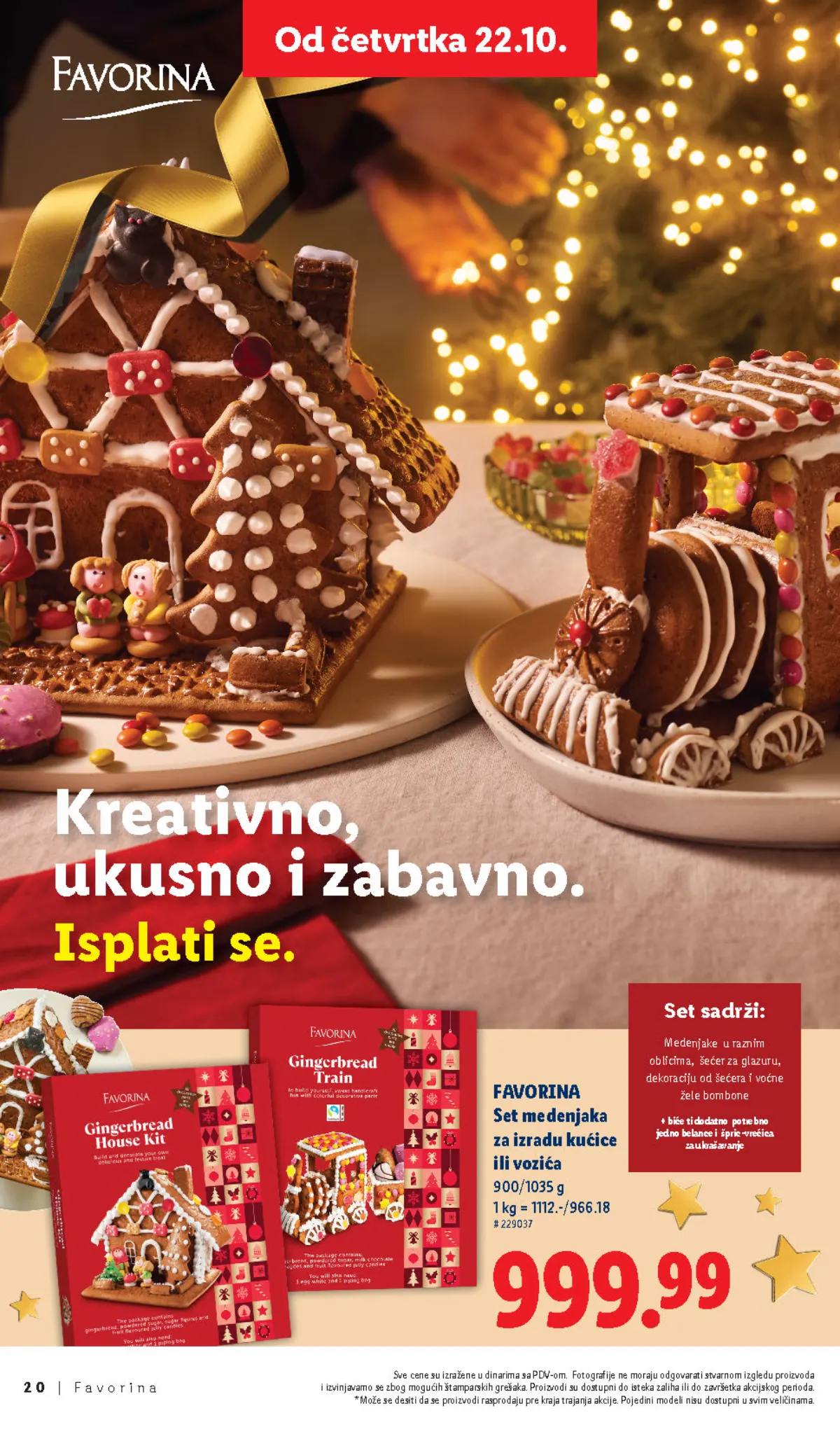 Lidl Favorina katalog od 22.10.2026. – strana 20