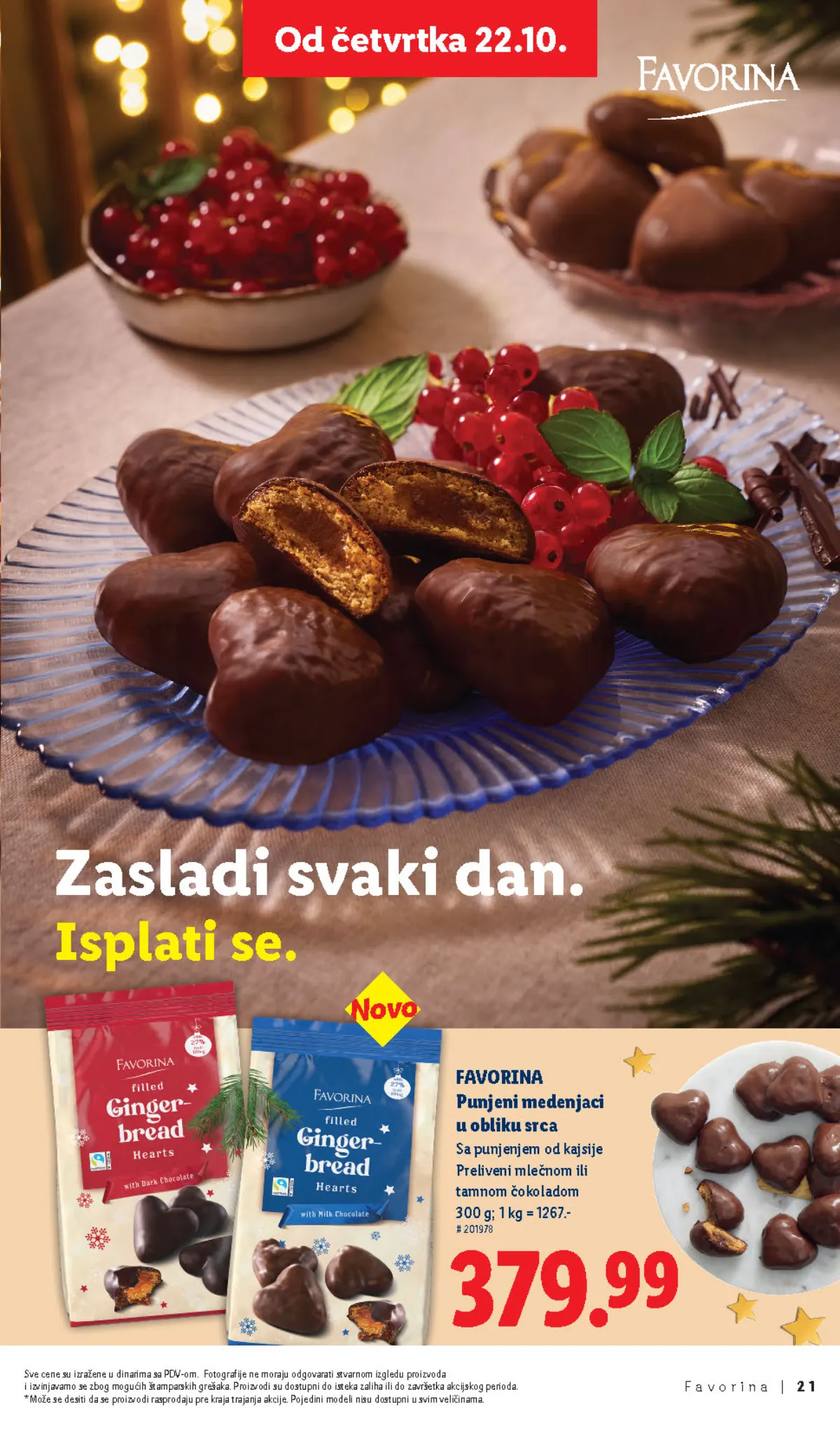 Lidl Favorina katalog od 22.10.2026. – strana 21