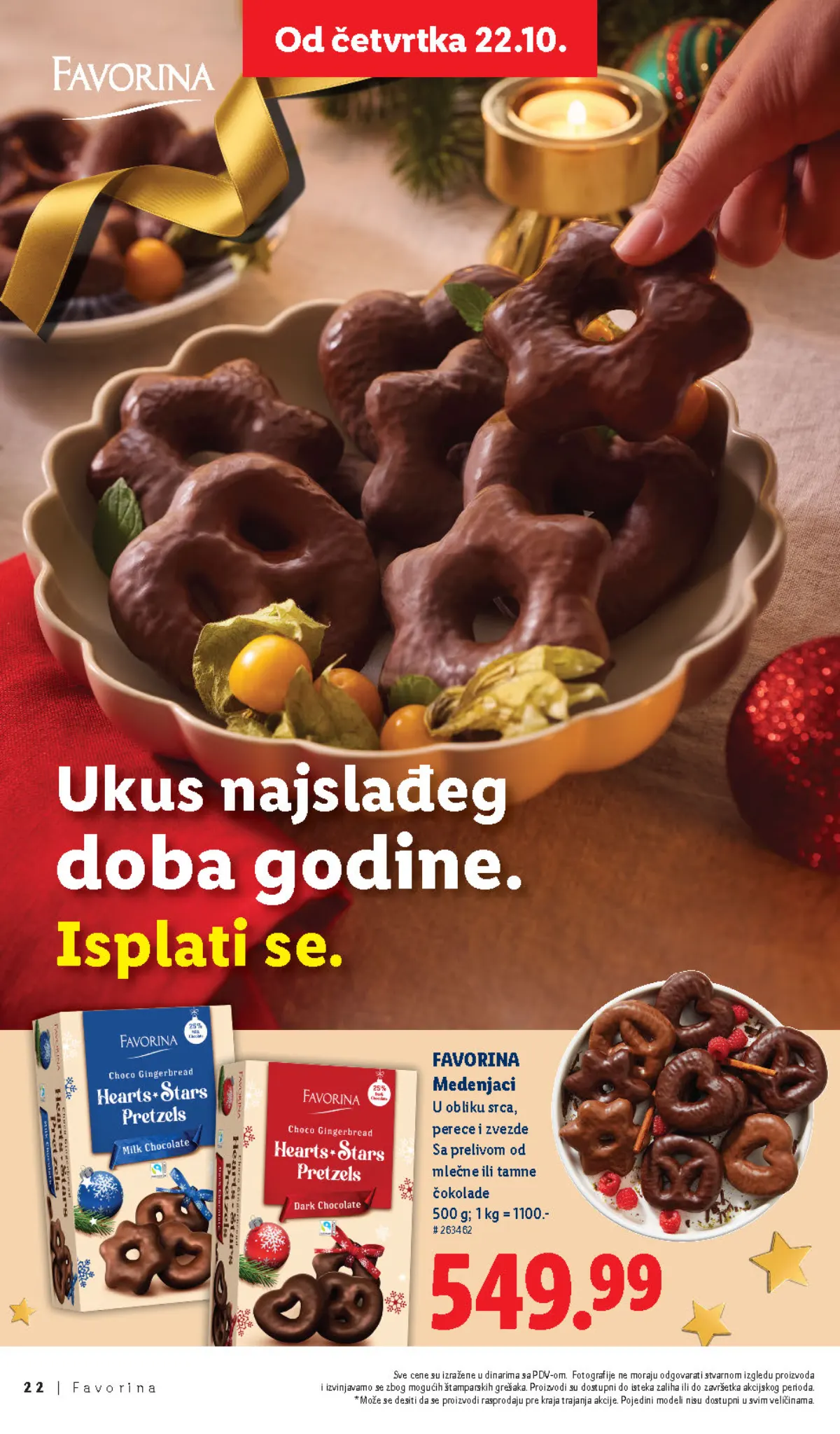 Lidl Favorina katalog od 22.10.2026. – strana 22