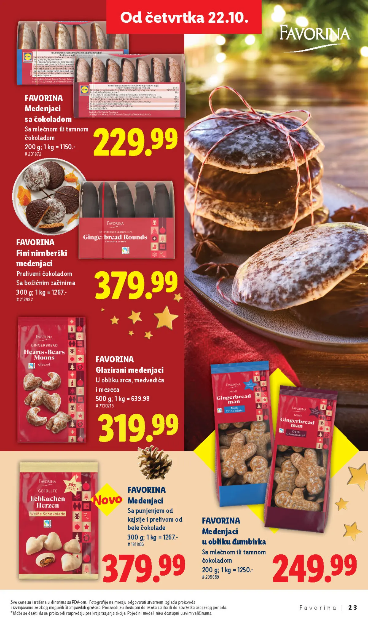 Lidl Favorina katalog od 22.10.2026. – strana 23