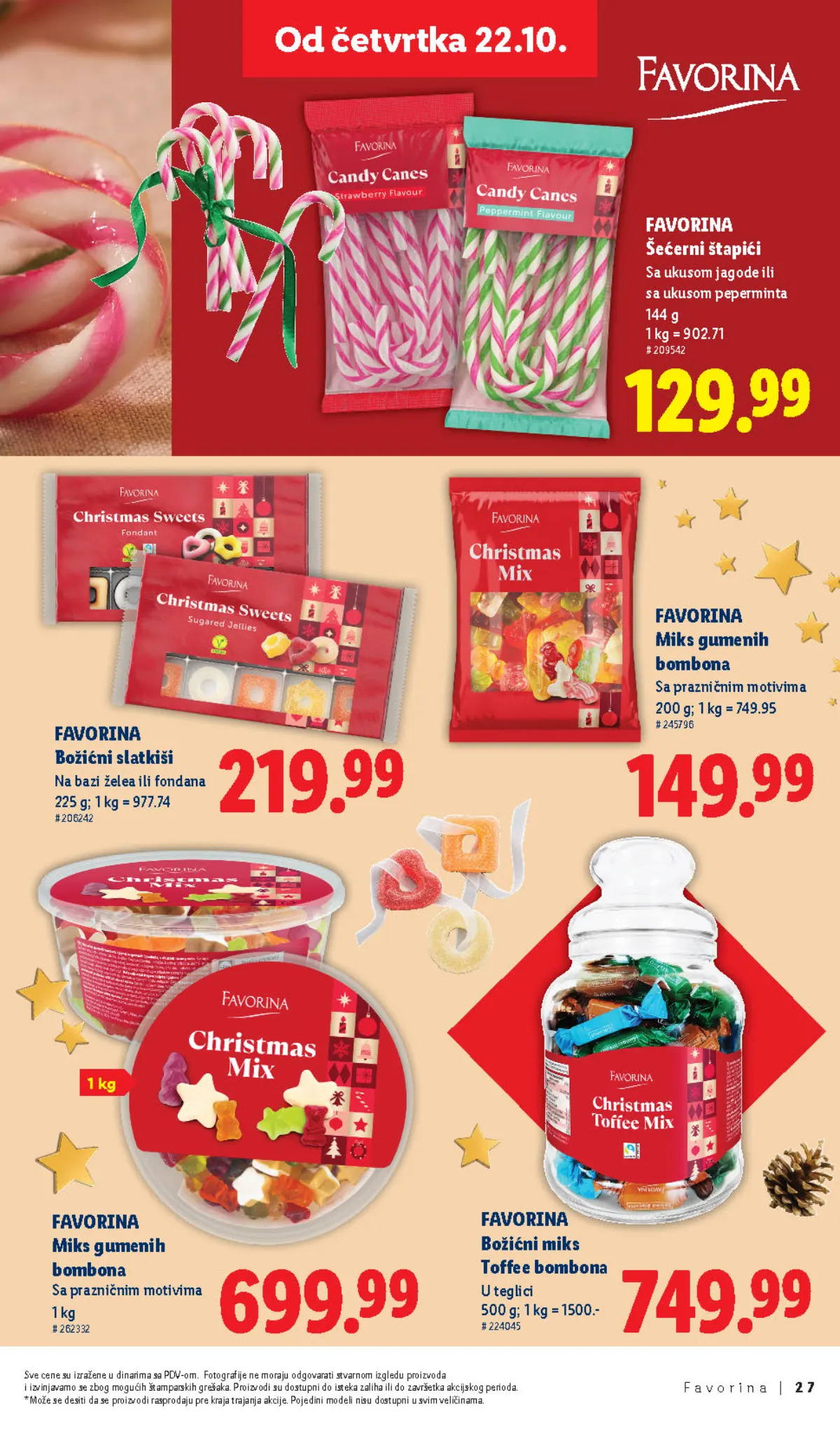 Lidl Favorina katalog od 22.10.2026. – strana 27
