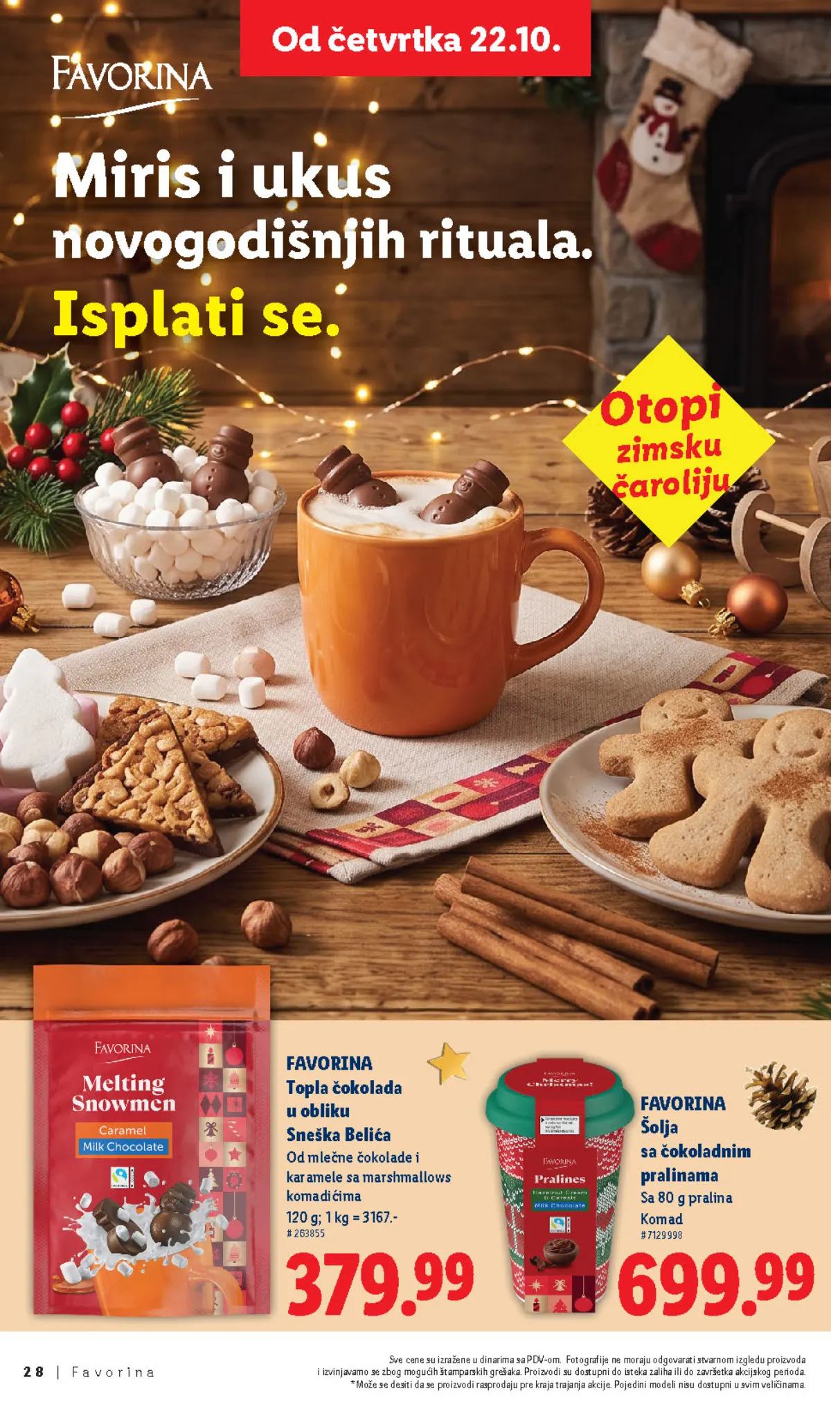 Lidl Favorina katalog od 22.10.2026. – strana 28