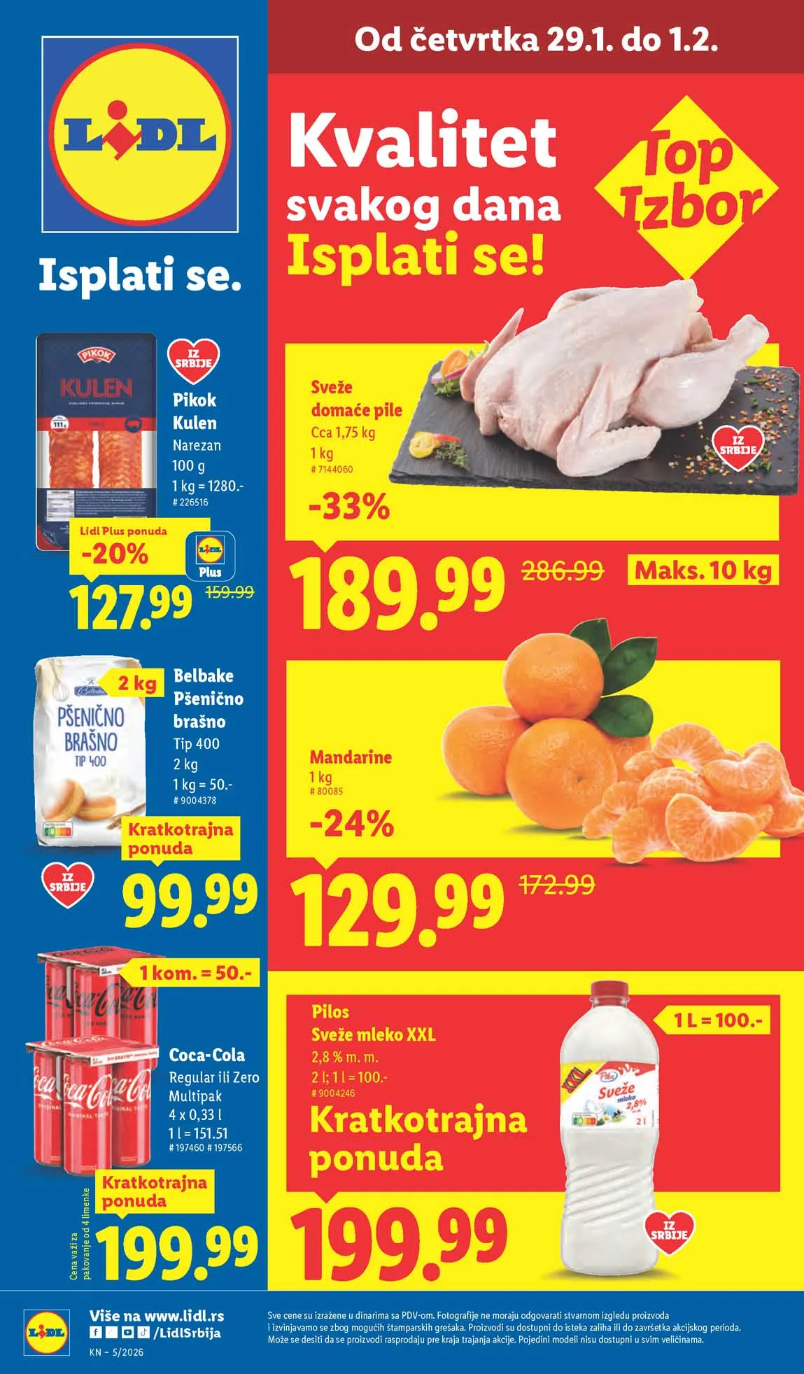 Lidl katalog sniženja Lidl akcija sniženja