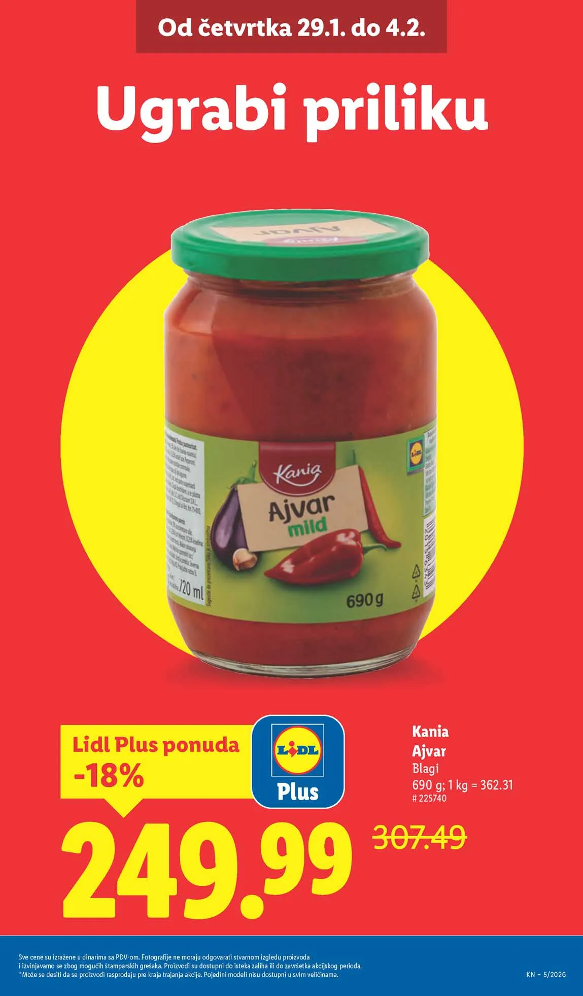 Lidl katalog sniženja Lidl akcija sniženja