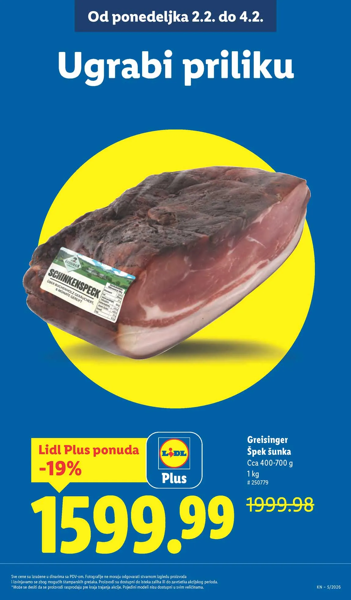 Lidl katalog sniženja Lidl akcija sniženja