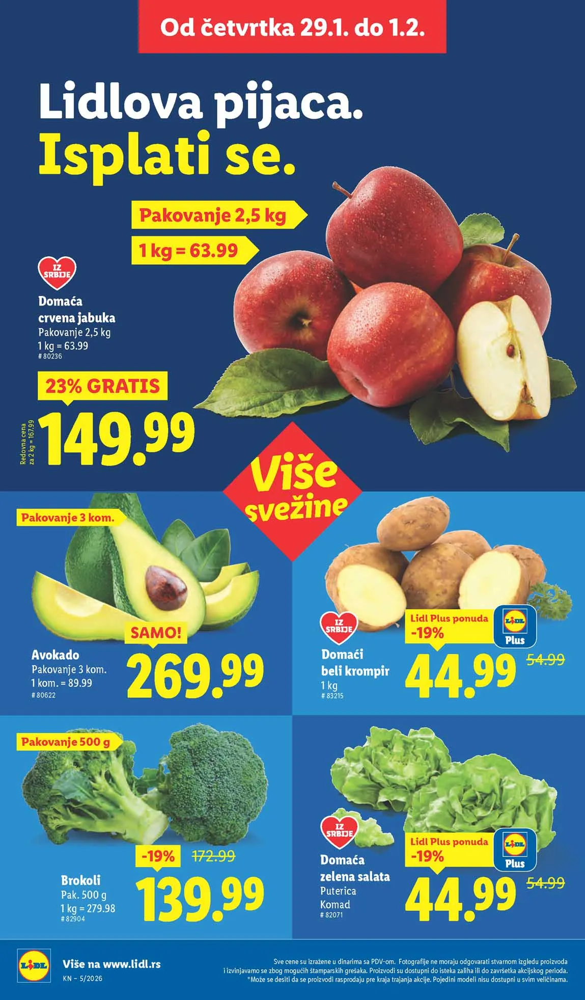 Lidl katalog sniženja Lidl akcija sniženja
