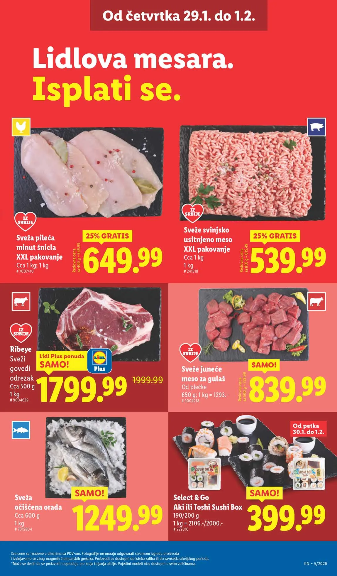 Lidl katalog sniženja Lidl akcija sniženja