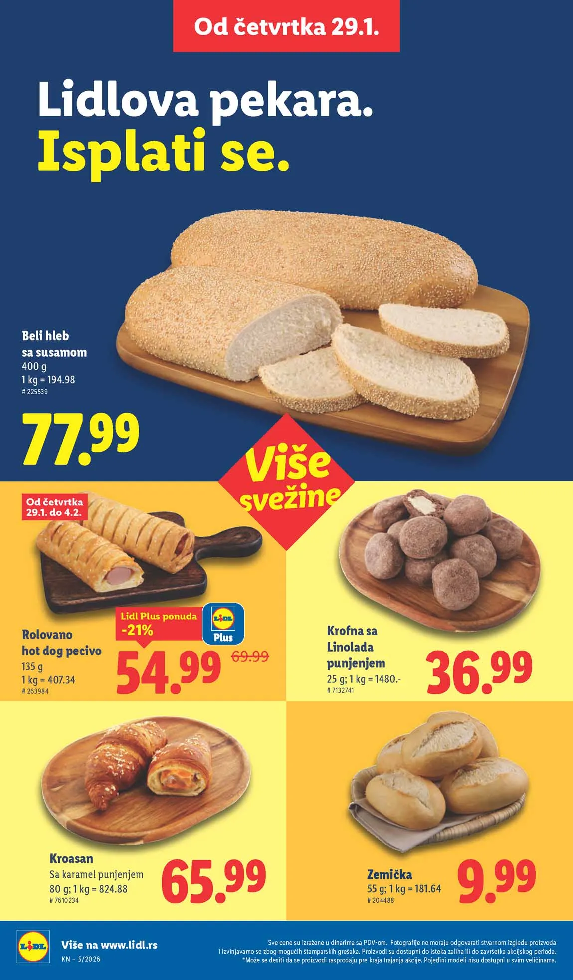 Lidl katalog sniženja Lidl akcija sniženja