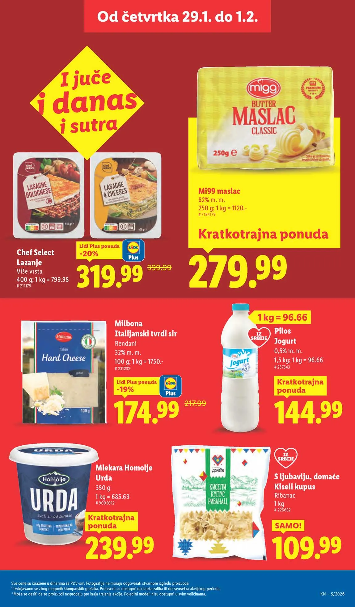 Lidl katalog sniženja Lidl akcija sniženja