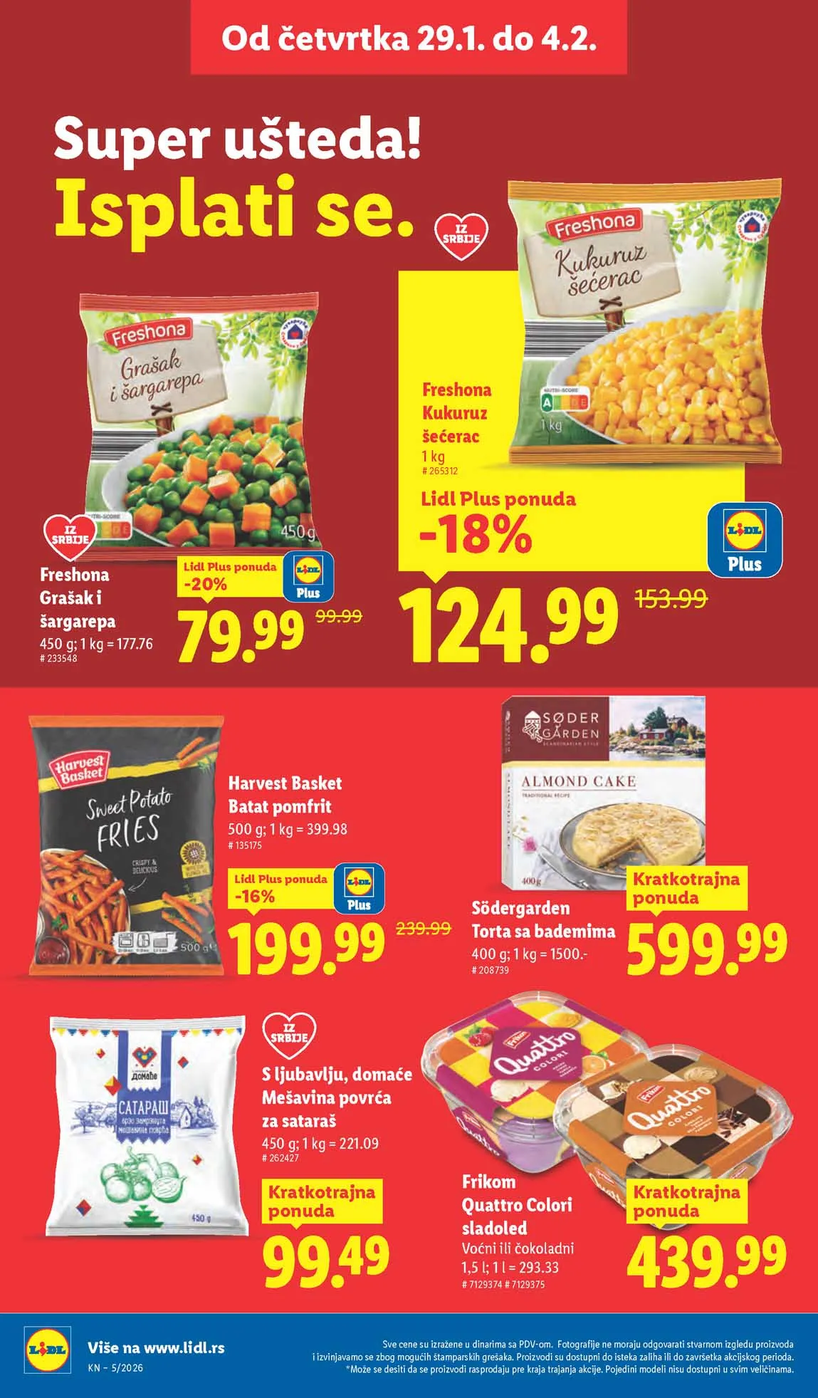 Lidl katalog sniženja Lidl akcija sniženja
