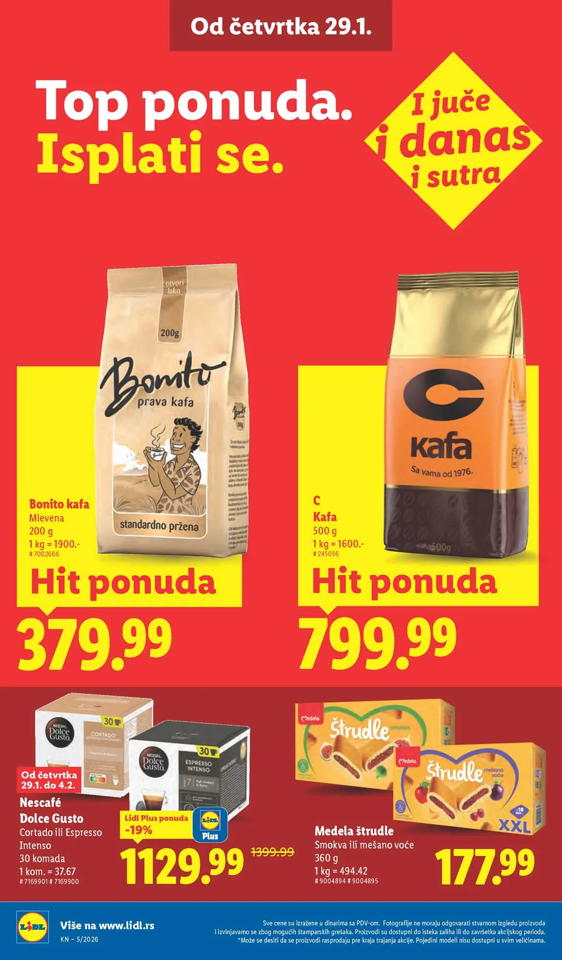 Lidl katalog sniženja Lidl akcija sniženja