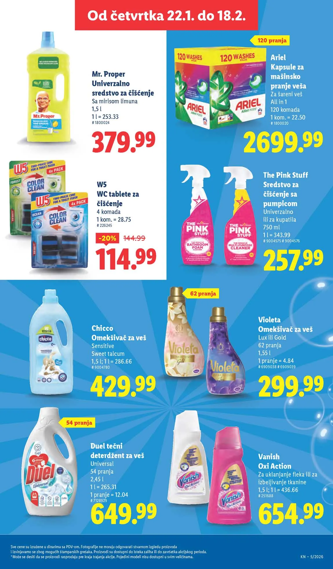 Lidl katalog sniženja Lidl akcija sniženja
