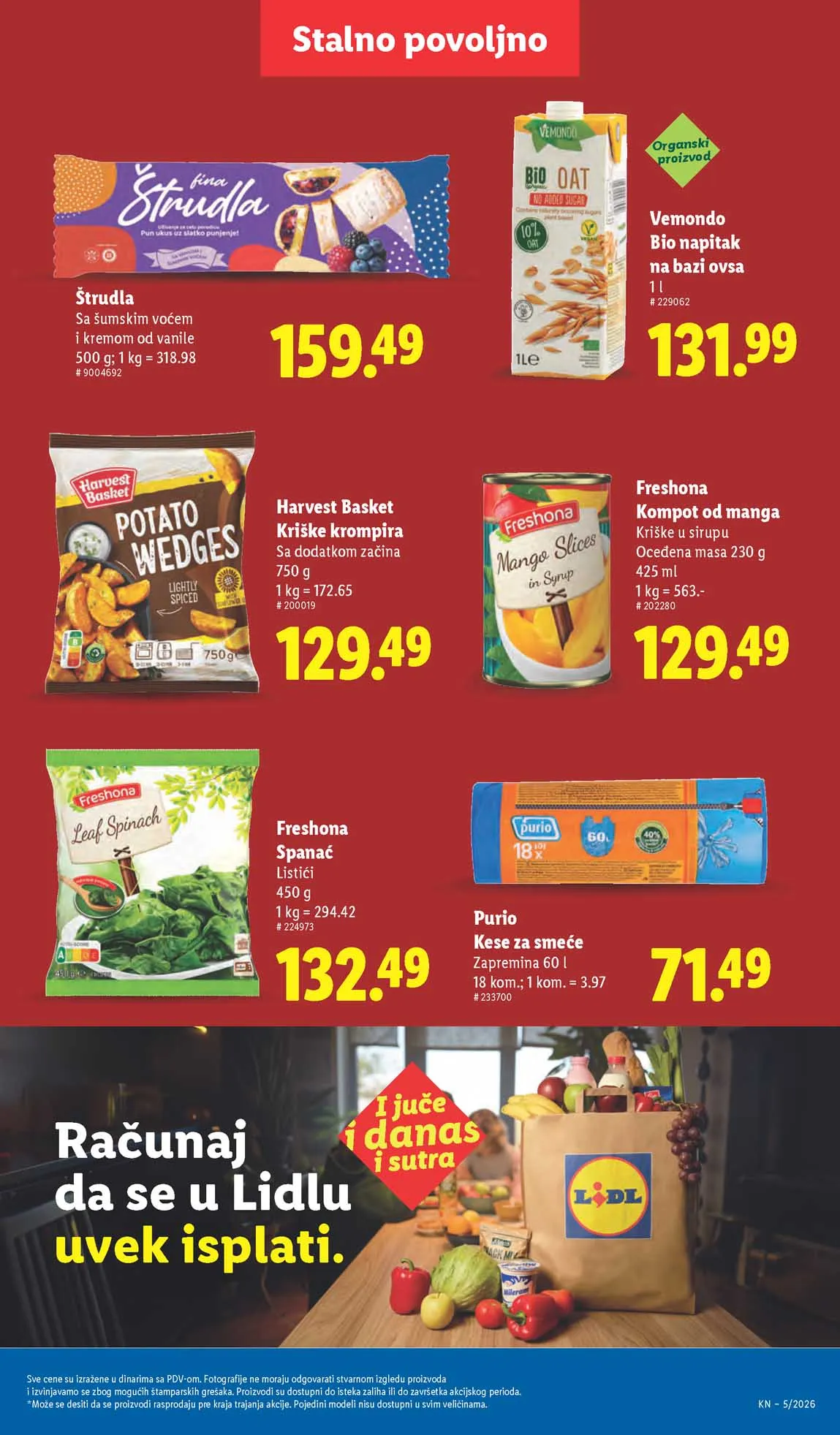 Lidl katalog sniženja Lidl akcija sniženja