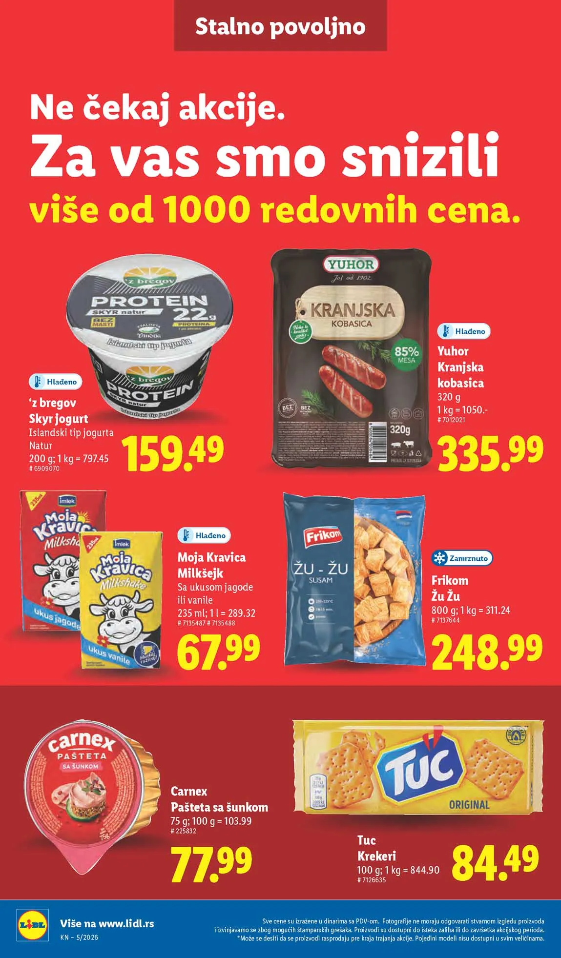 Lidl katalog sniženja Lidl akcija sniženja