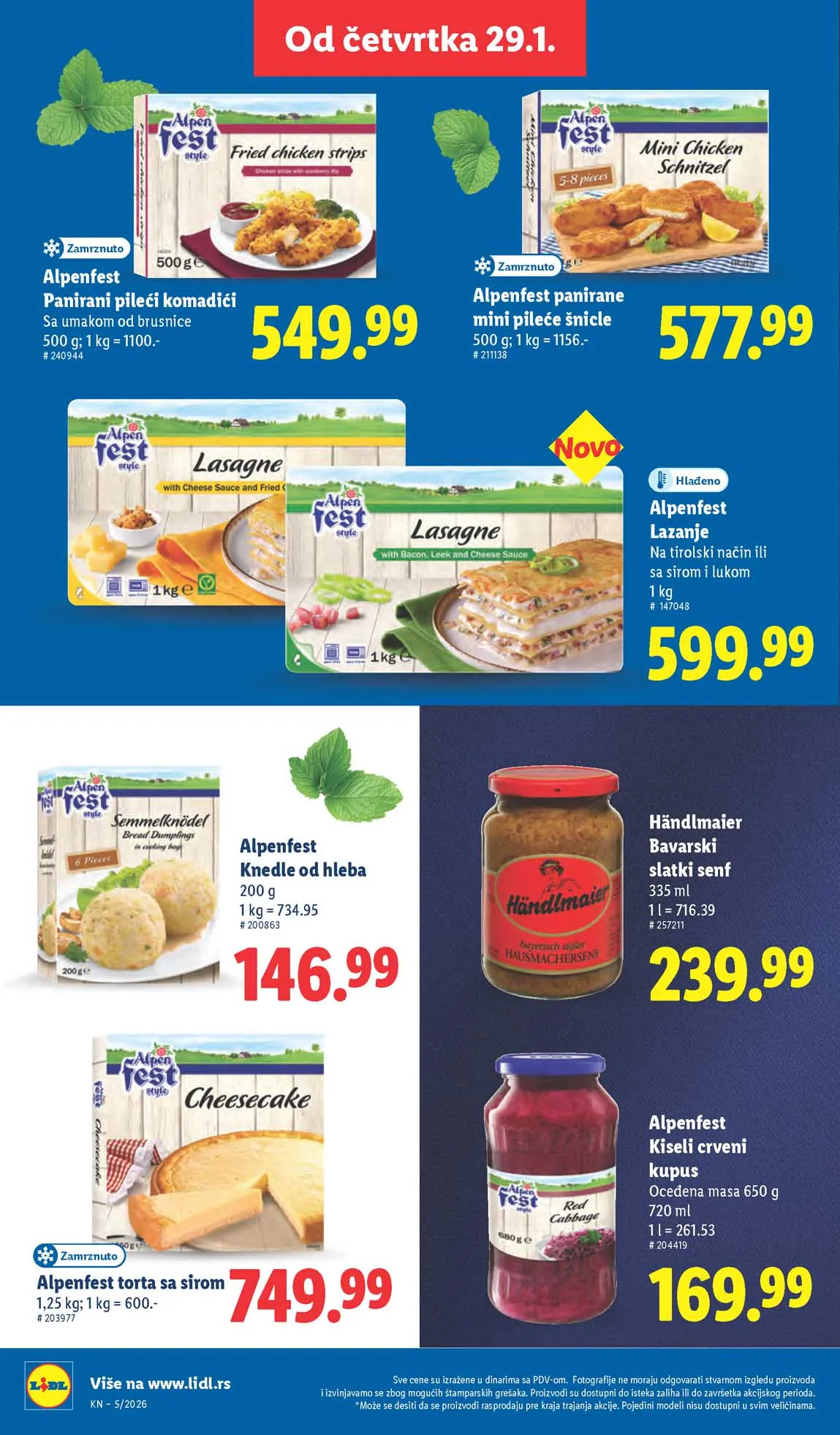 Lidl katalog sniženja Lidl akcija sniženja
