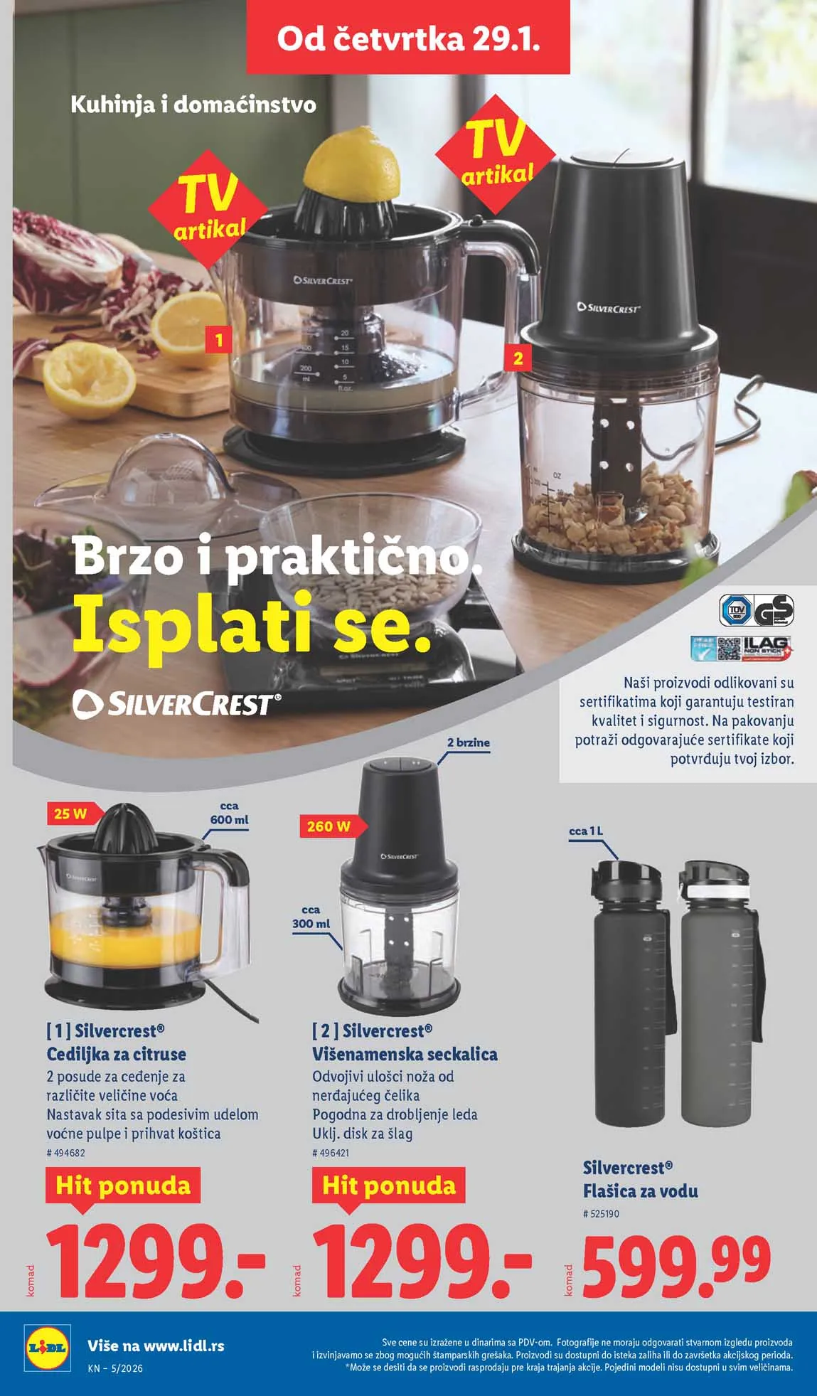 Lidl katalog sniženja Lidl akcija sniženja