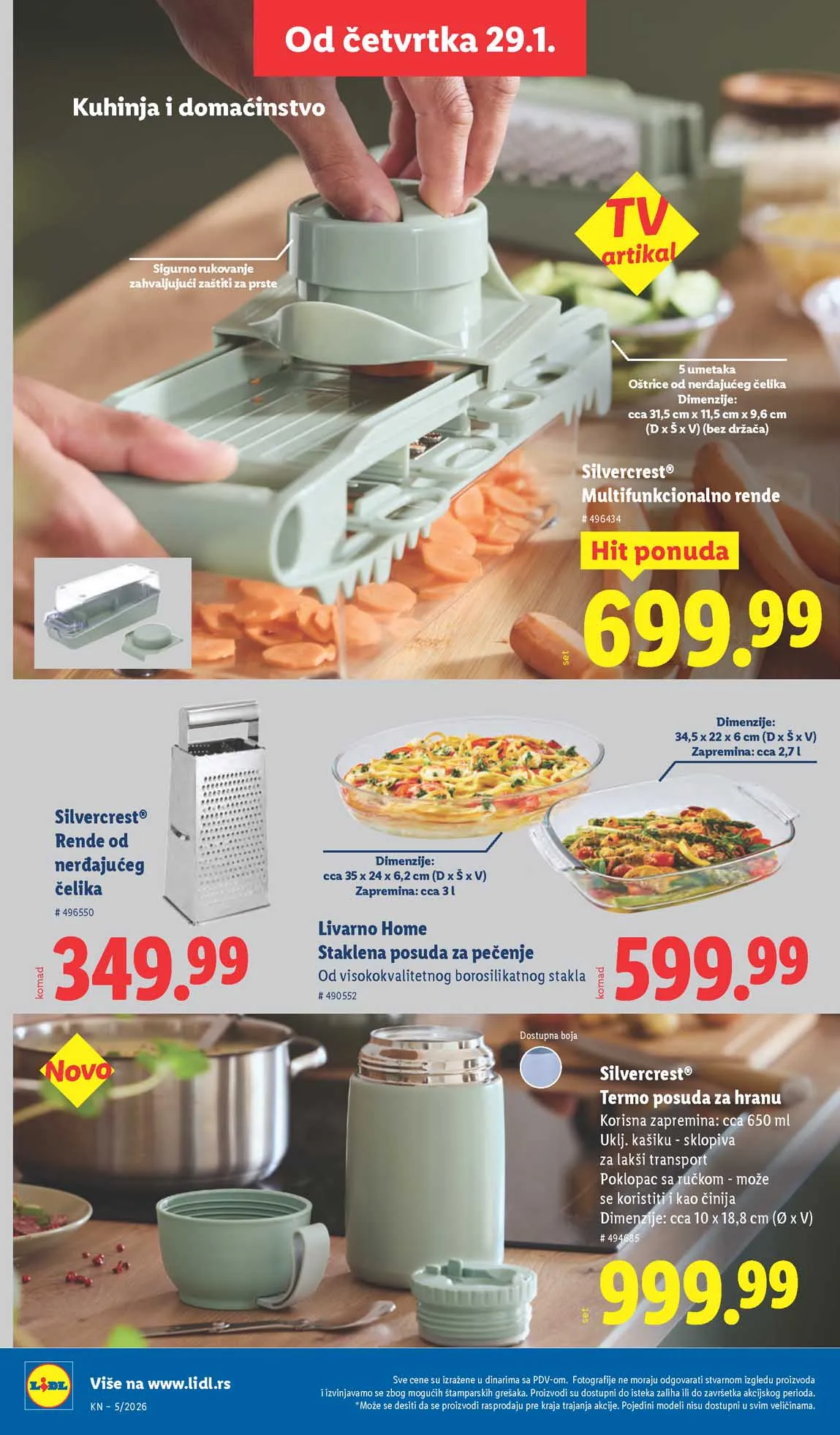 Lidl katalog sniženja Lidl akcija sniženja