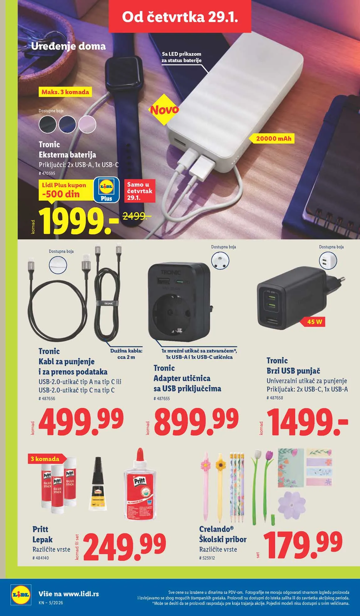 Lidl katalog sniženja Lidl akcija sniženja