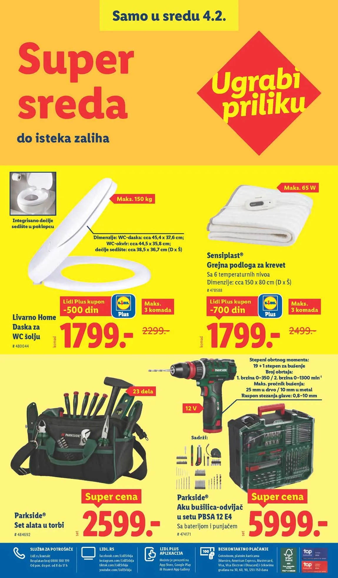 Lidl katalog sniženja Lidl akcija sniženja