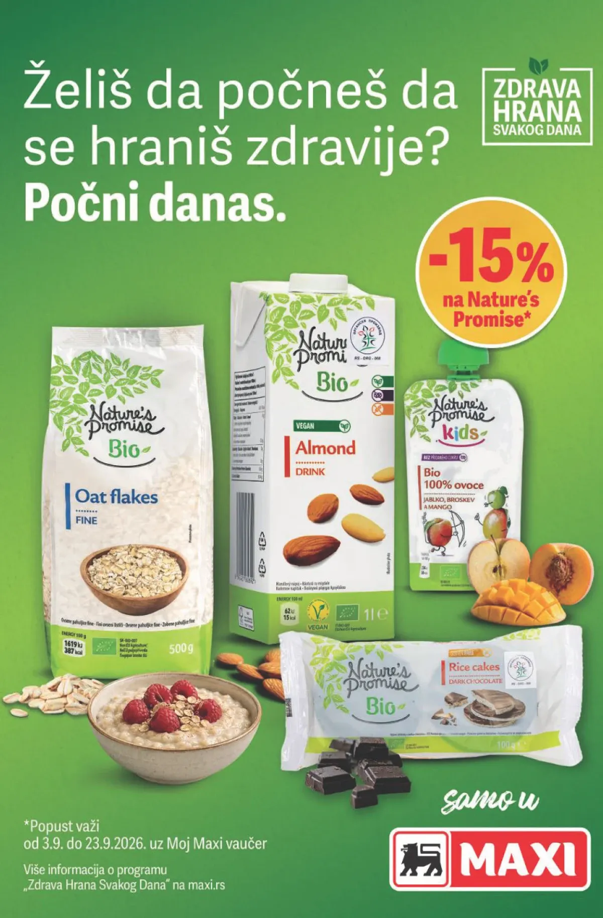 Maxi katalog – Nature's Promise proizvodi za zdraviju ishranu
