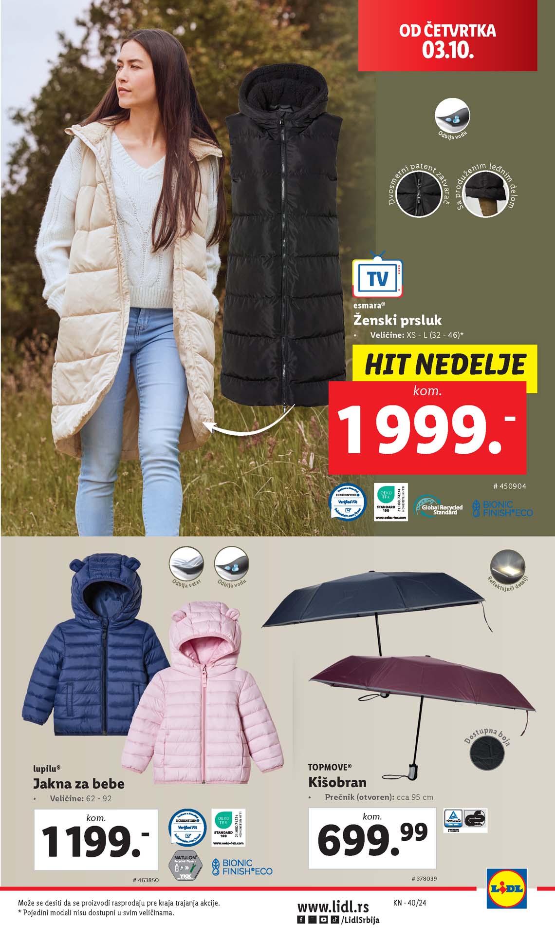 LIDL SNIZENJE SNIZENJA  KATALOG AKCIJA