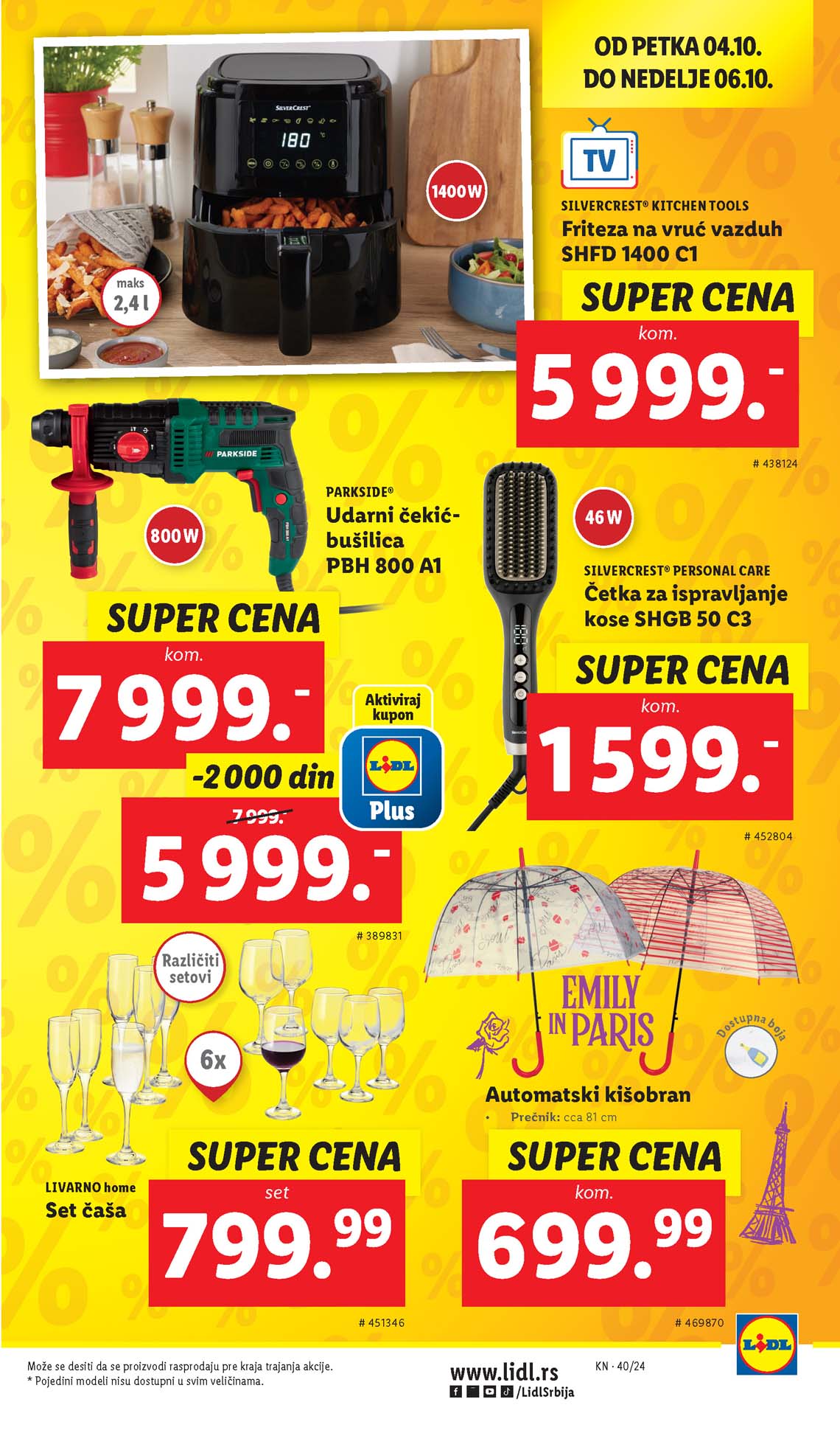 LIDL SNIZENJE SNIZENJA  KATALOG AKCIJA