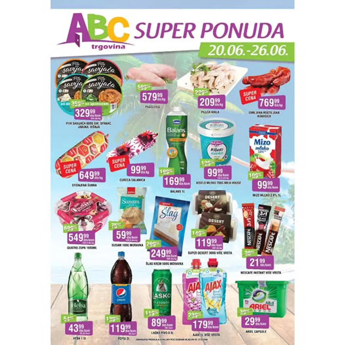 ABC Akcija sniženja do 26.06.2025