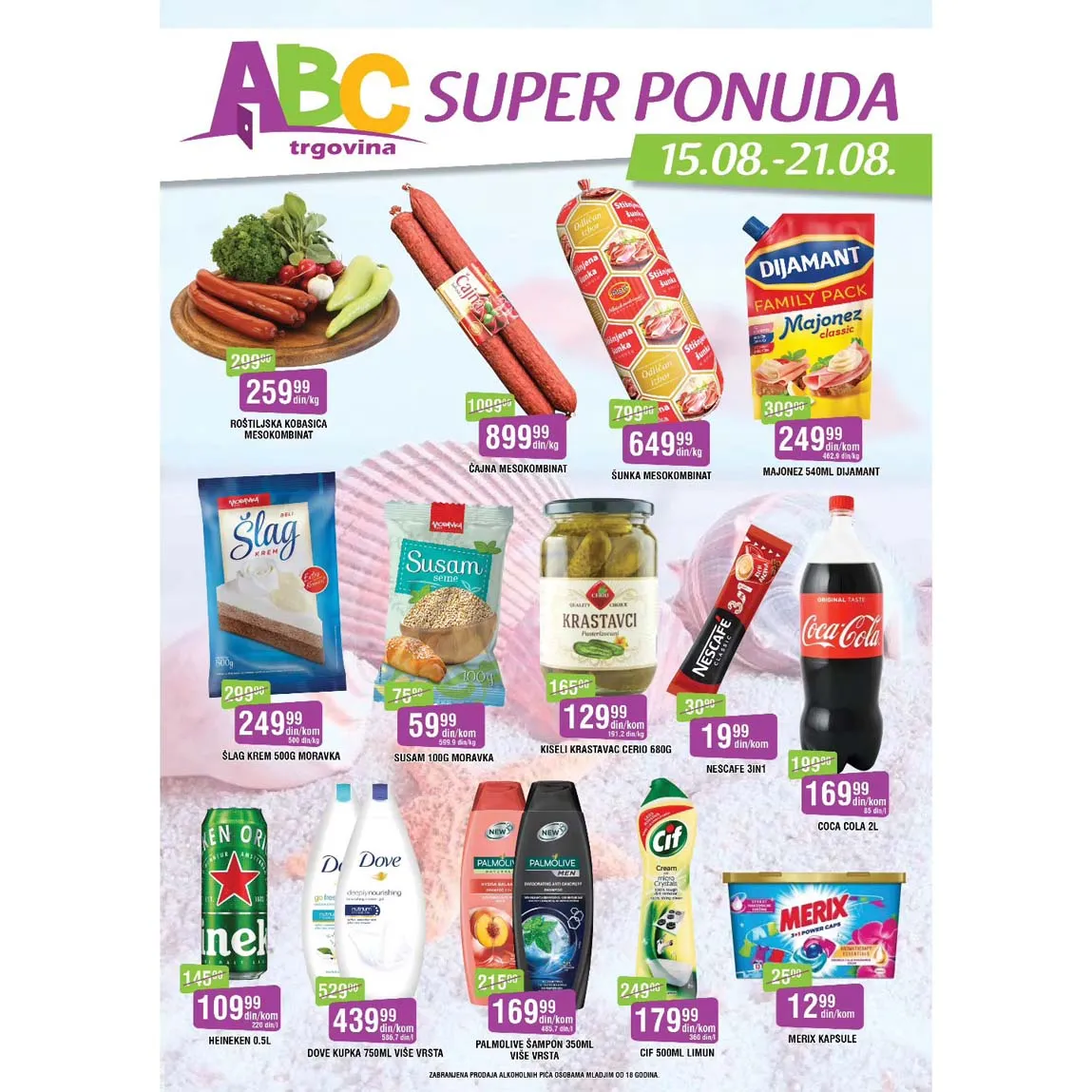 ABC akcija sniženja – Super ponuda do 21.08.2025.