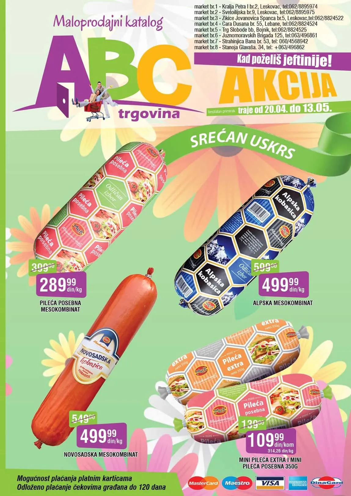 Sniženja ABC Trgovina kataloška ponuda