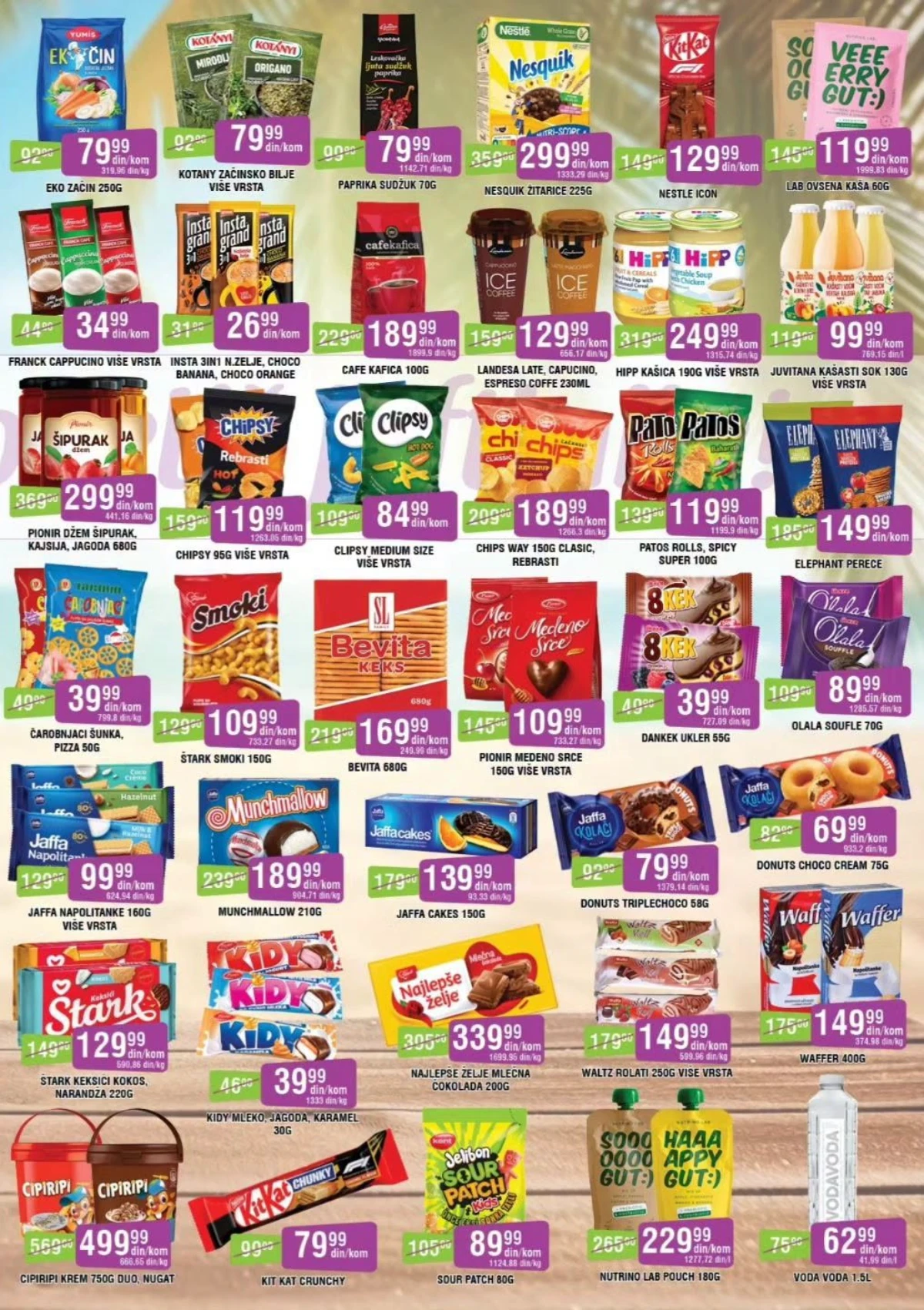 ABC katalog – slatkiši, grickalice, kafa, doručak i dečija hrana na akciji