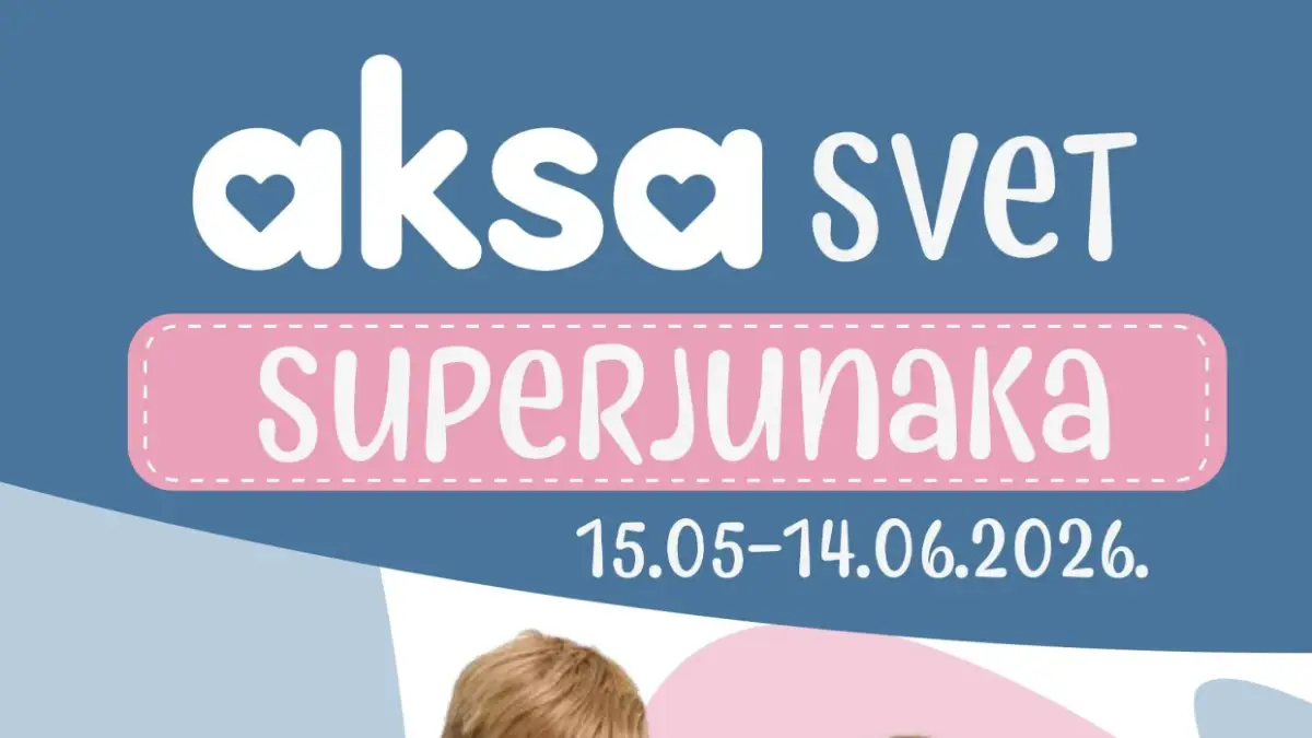 Aksa Svet Superjunaka katalog maj-jun 2026 Aksa Svet Superjunaka akcija 15.05–14.06.2026 – Disney, Frozen, Stitch i Spiderman proizvodi na sniženju