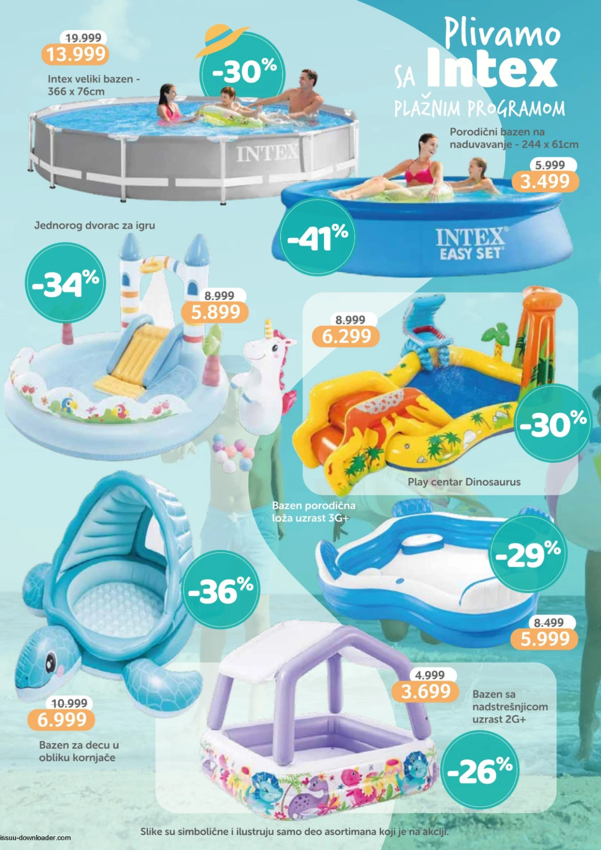 Aksa katalog strana 2 – Intex bazeni i igračke za vodu