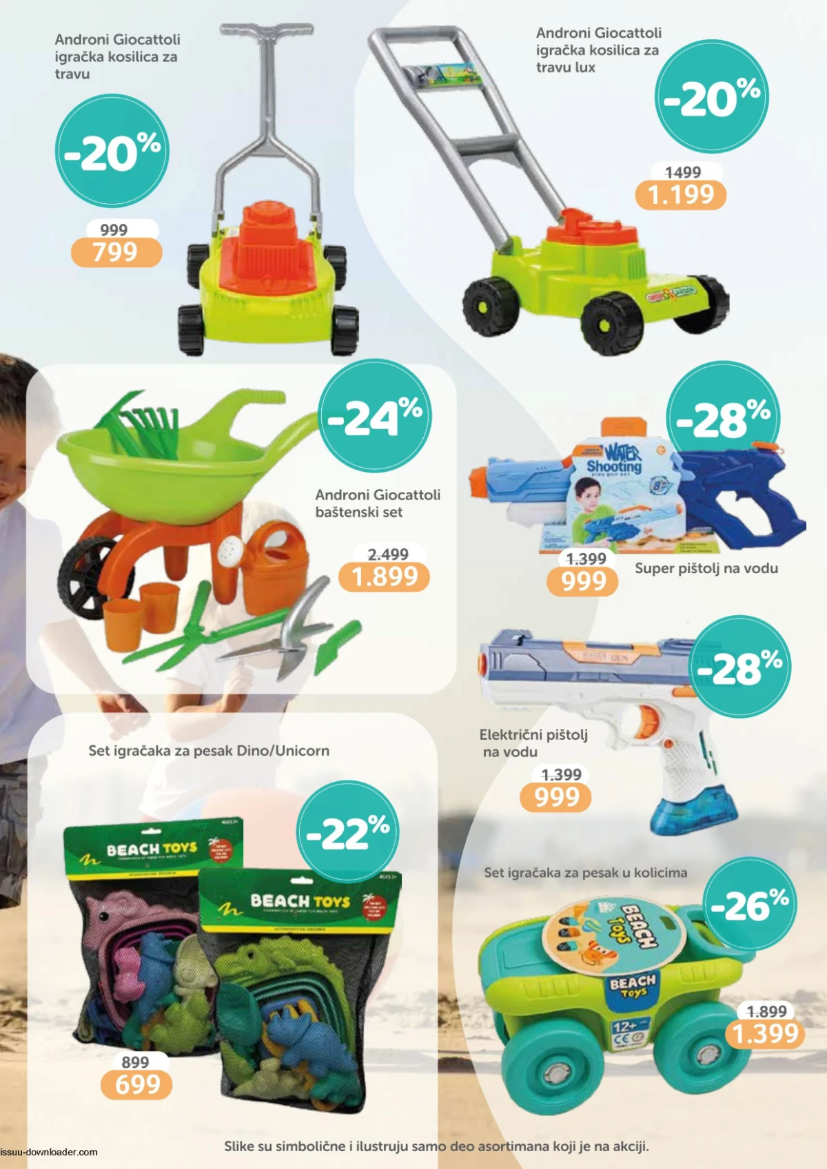 Aksa katalog strana 5 – igračke za dvorište i vodeni pištolji