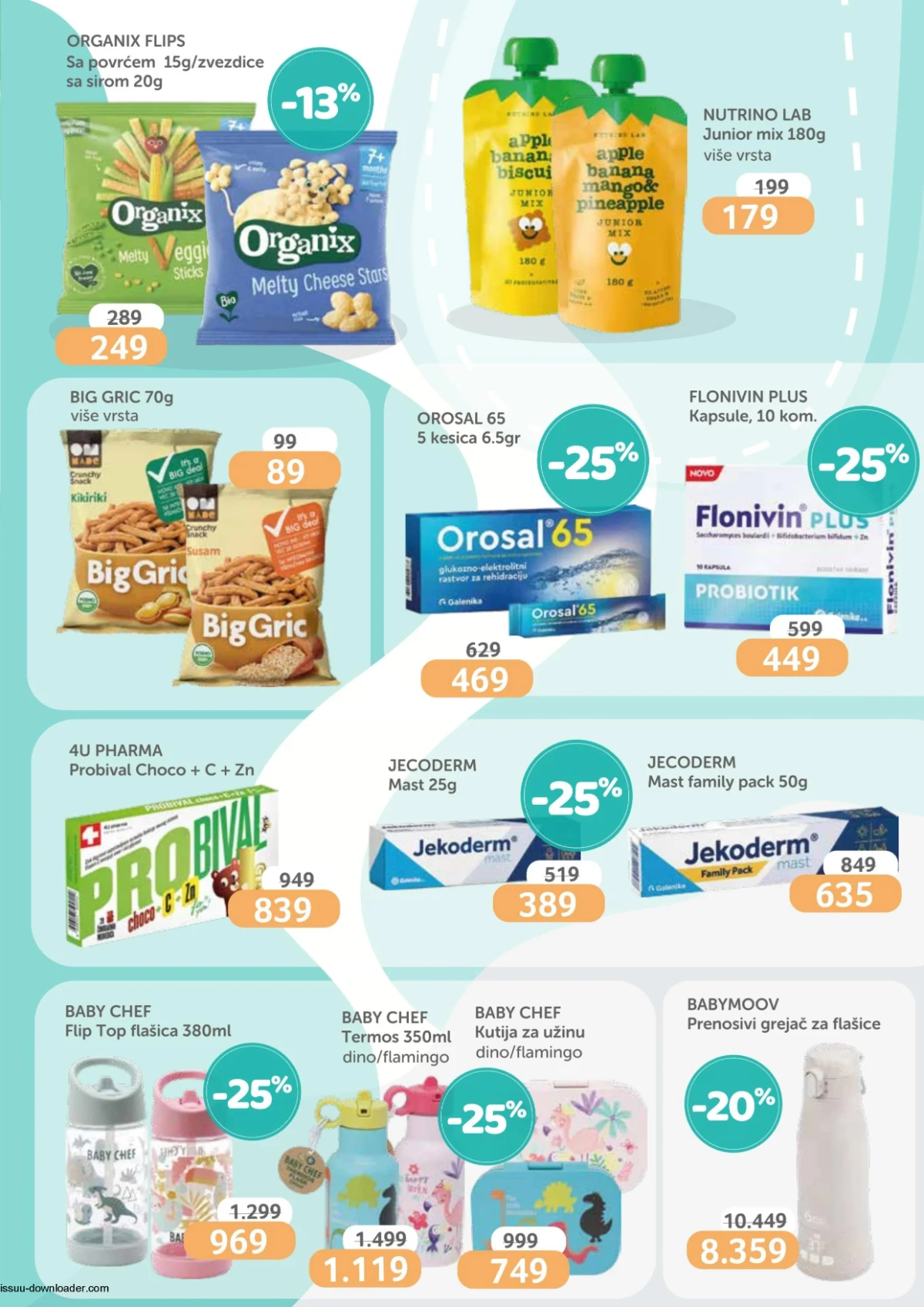 Aksa katalog strana 15 – dečija ishrana i dodaci