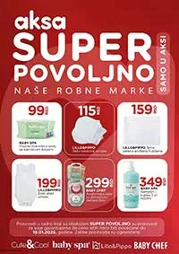 AKSA Super povoljno naše robne marke sniženja do 19.01.2026. 