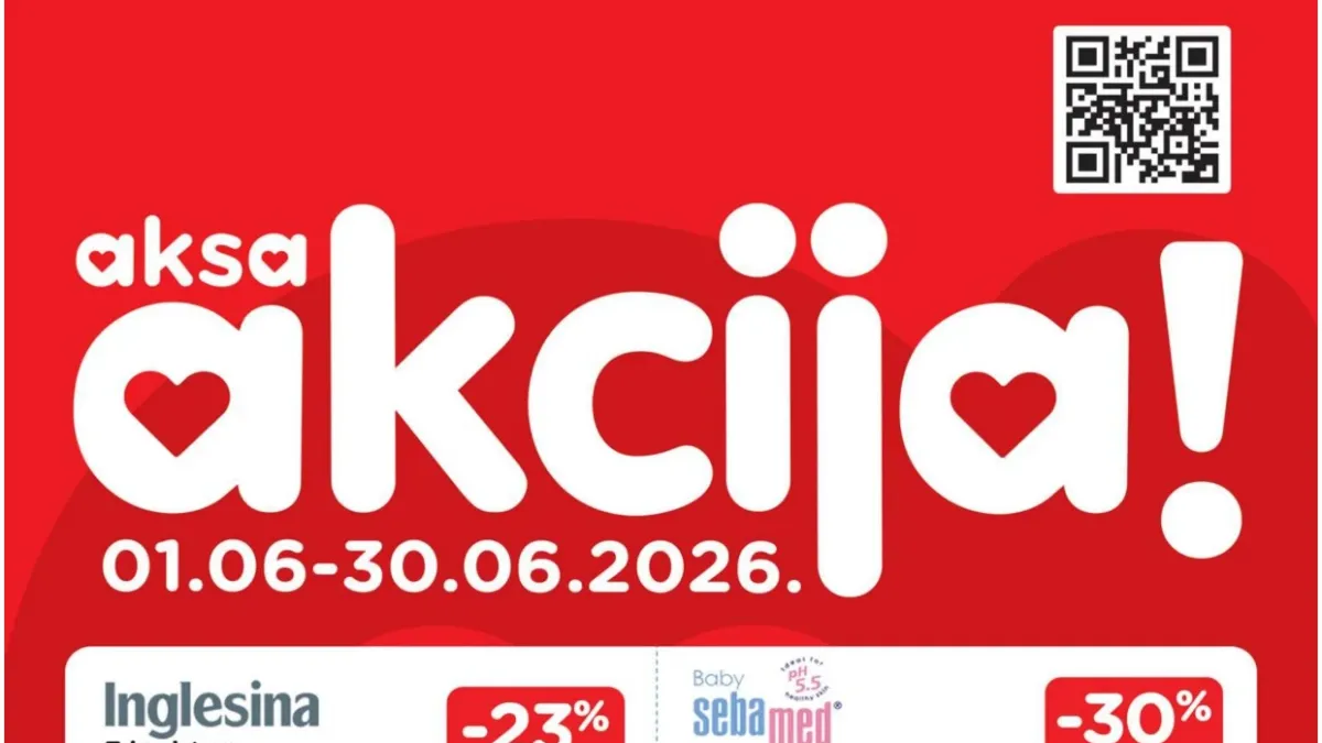 Aksa akcija do 31% popusta na bebi opremu i proizvode za bebe