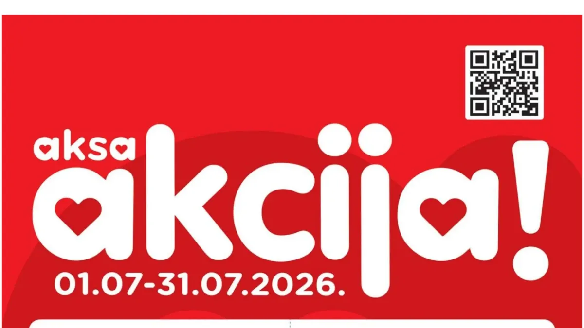 AKSA katalog do 40% popusta – julska akcija za bebe, decu, kolica, auto-sedišta i opremu do 31.07.2026.